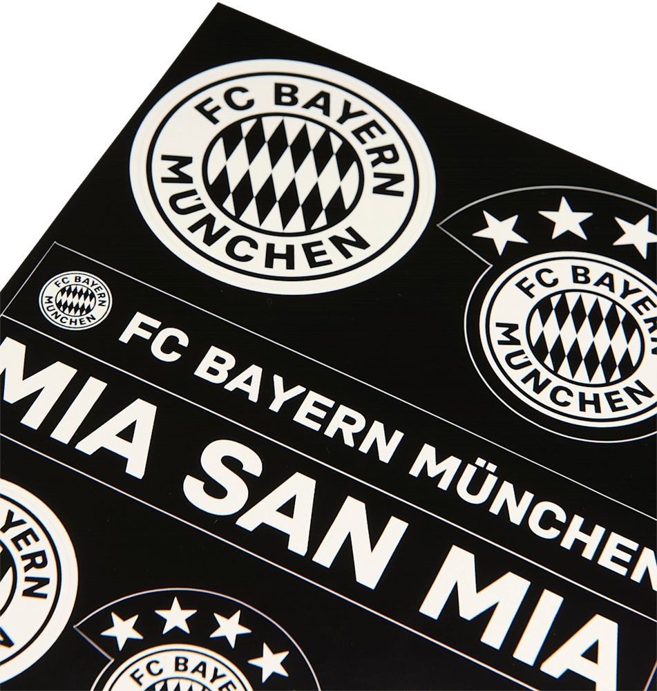 FC Bayern München Aufkleber Leuchtaufkleber-Set – Bild 2 von 4
