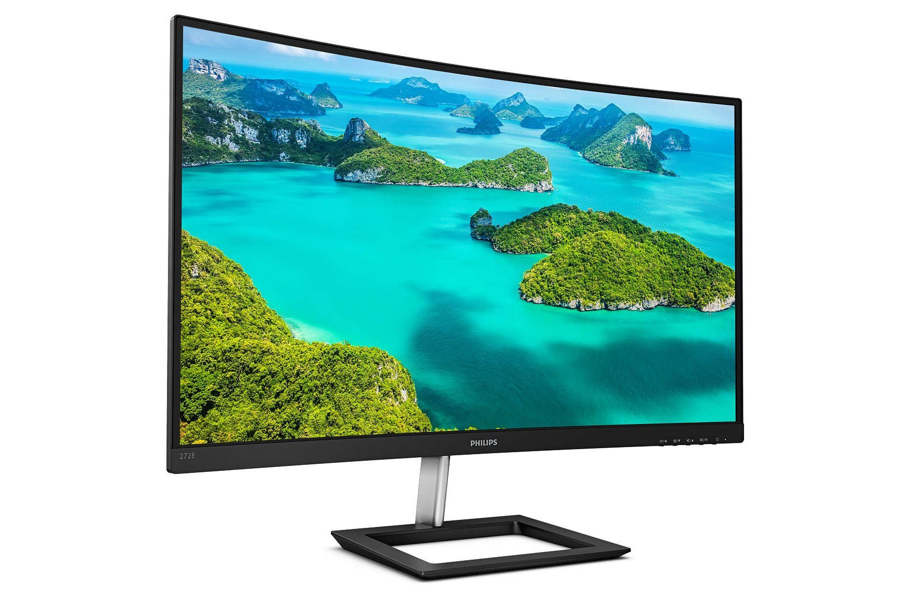 Philips 272E1CA LCD-Monitor (68,6 cm/27 ", 1920 x 1080 px, Full HD, 4 ms Reaktionszeit, 75 Hz, VA LCD)