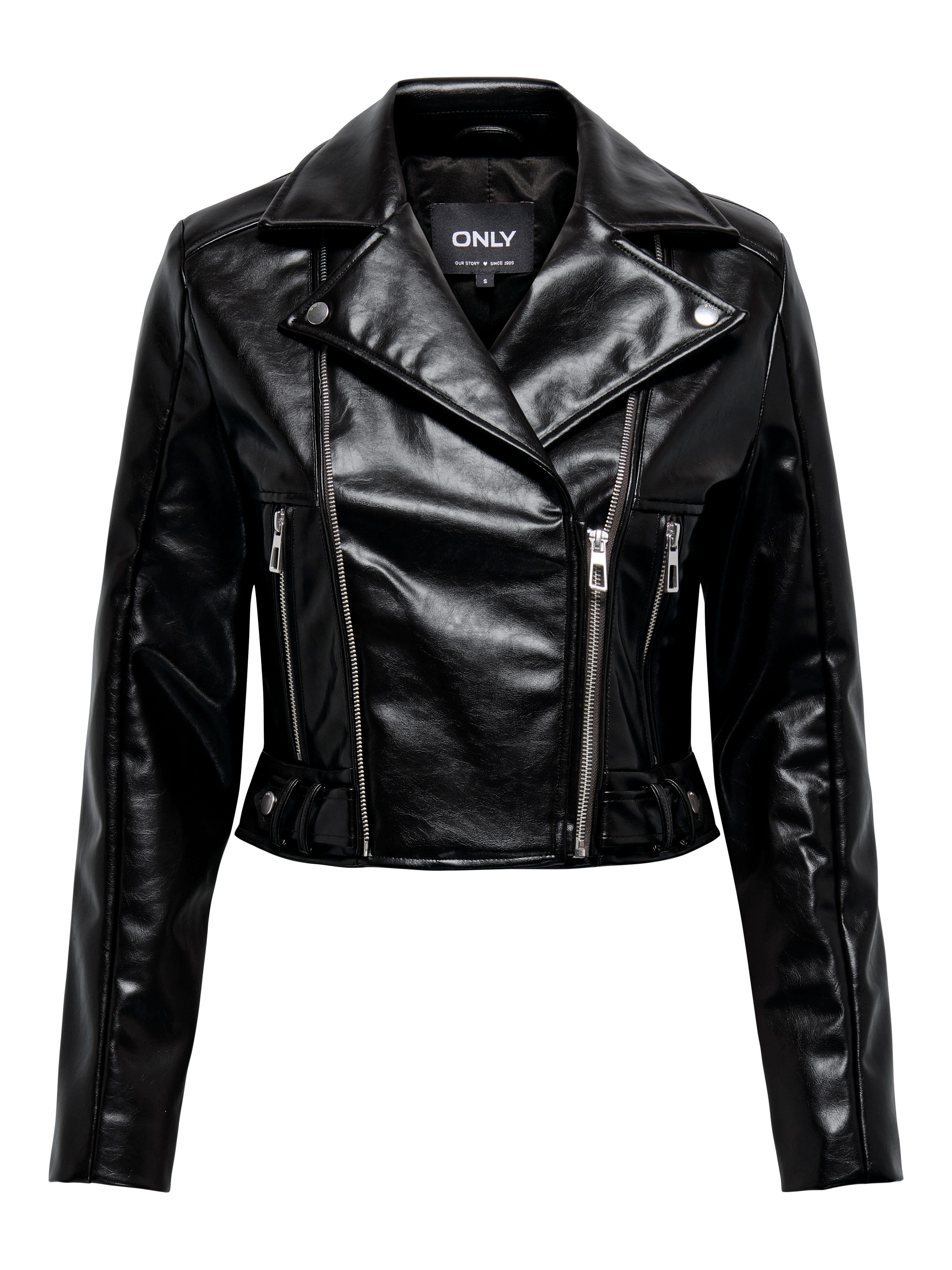 ONLY Bikerjacke ONLKAMILLA PATENT SHOULDER BIKER günstig online kaufen