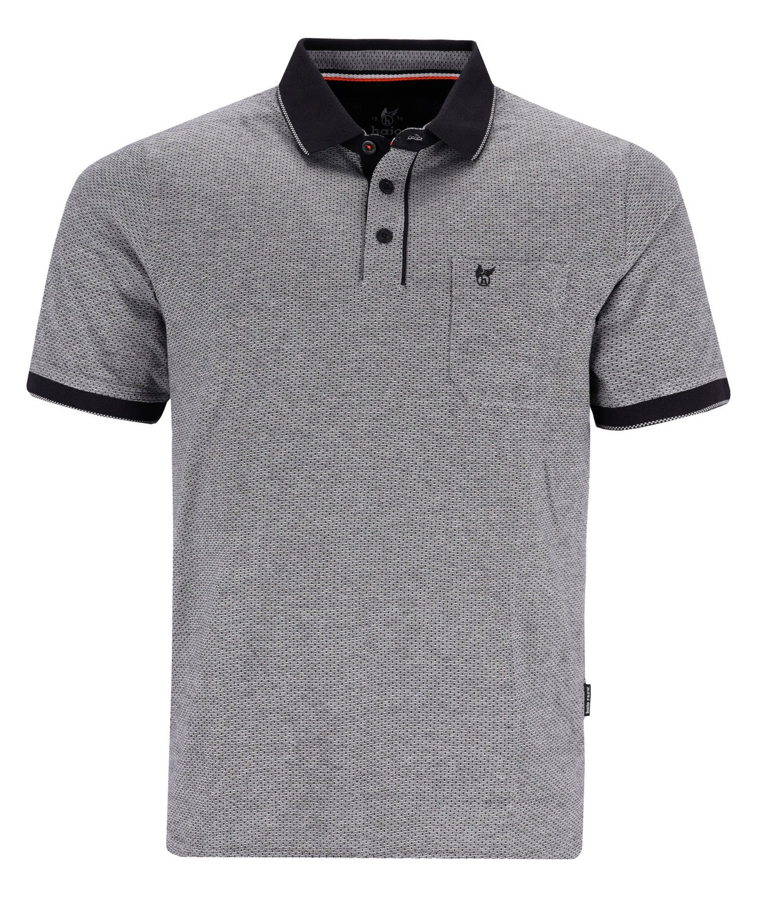 Hajo Poloshirt Herren Polo Shirt Kurzarm (1-tlg) Bügelfrei