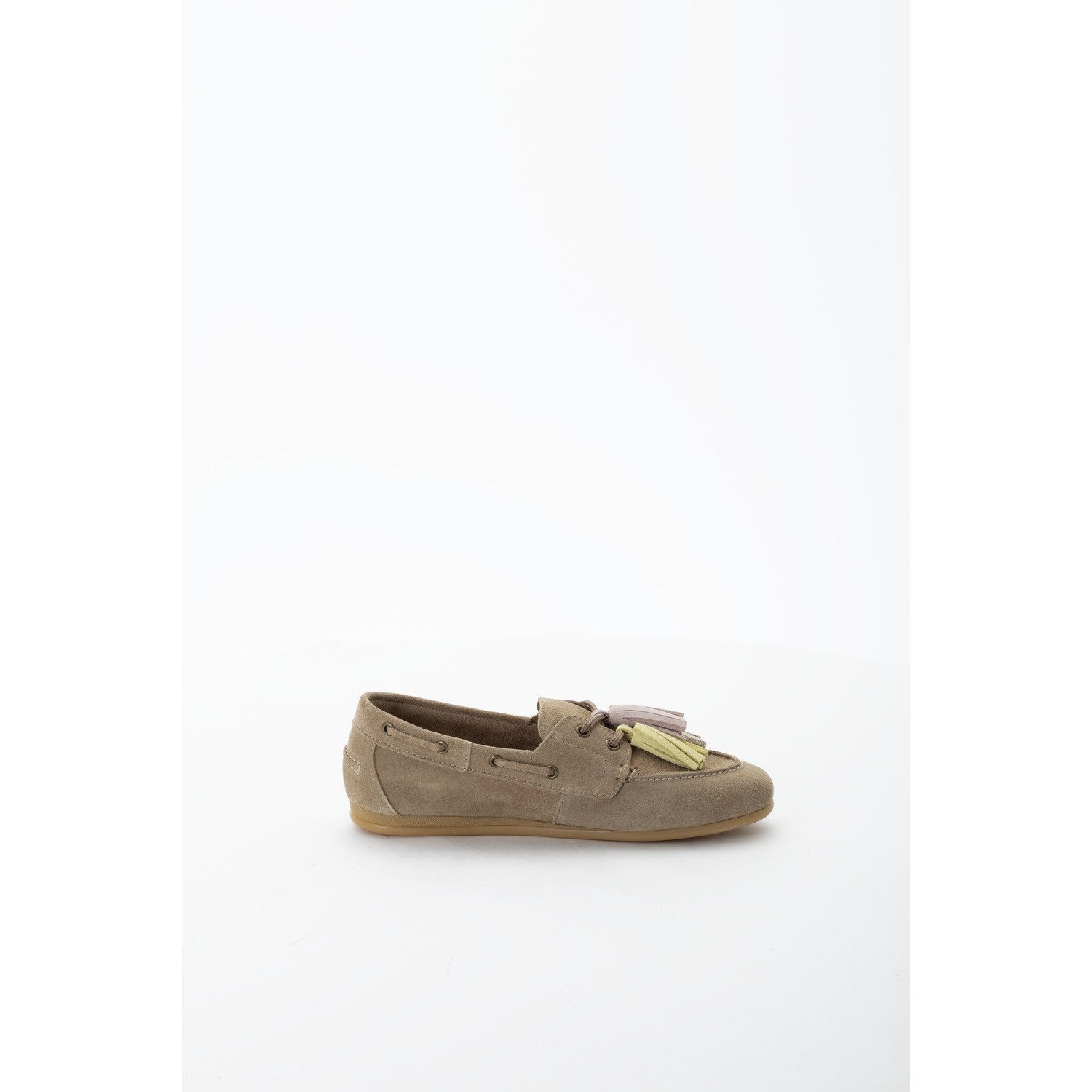Tamaris Bootsschuh Slipper, Schlupfschuh, mit farbigen Quasten