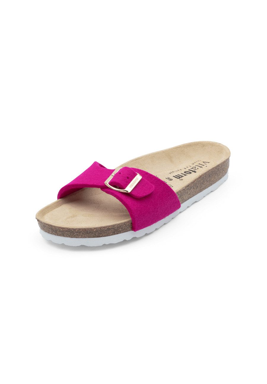 vitaform Unisex Pantoletten Wollfilz Pantolette