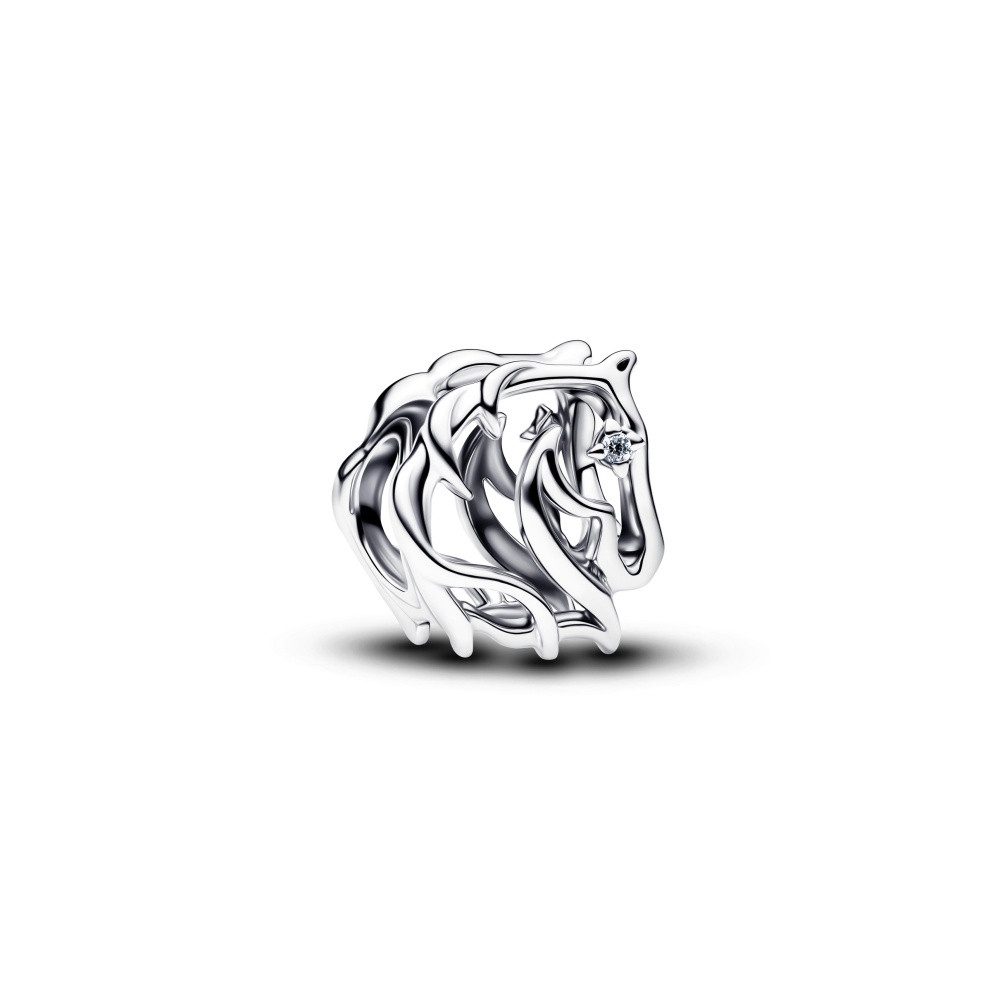 Pandora Charm-Einhänger Pandora Moments Pferdekopf Charm 794430C01 (1-tlg)