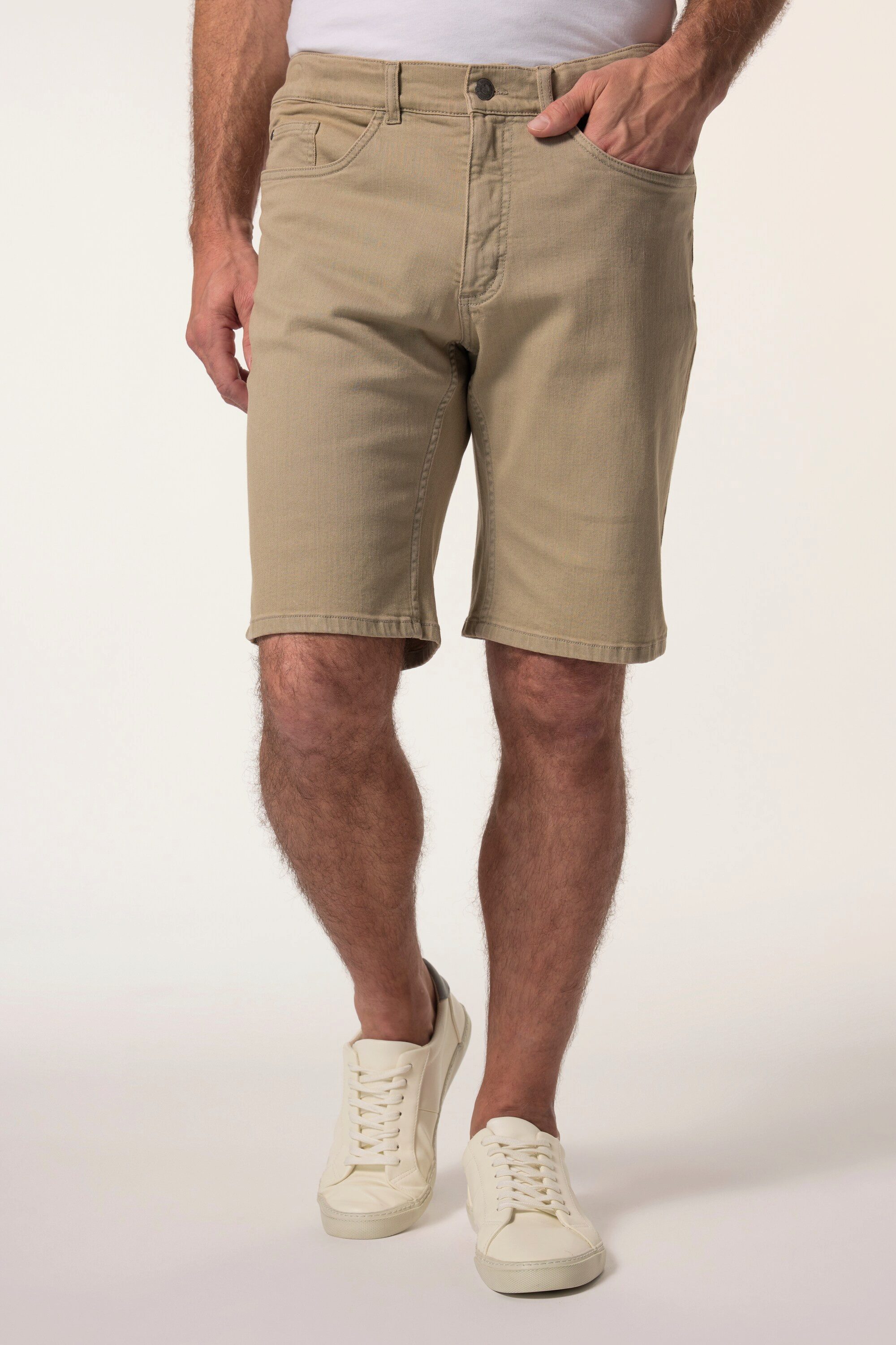 Boston Park Bermudas Colorjeans-Bermuda 5-Pocket Dehnbund