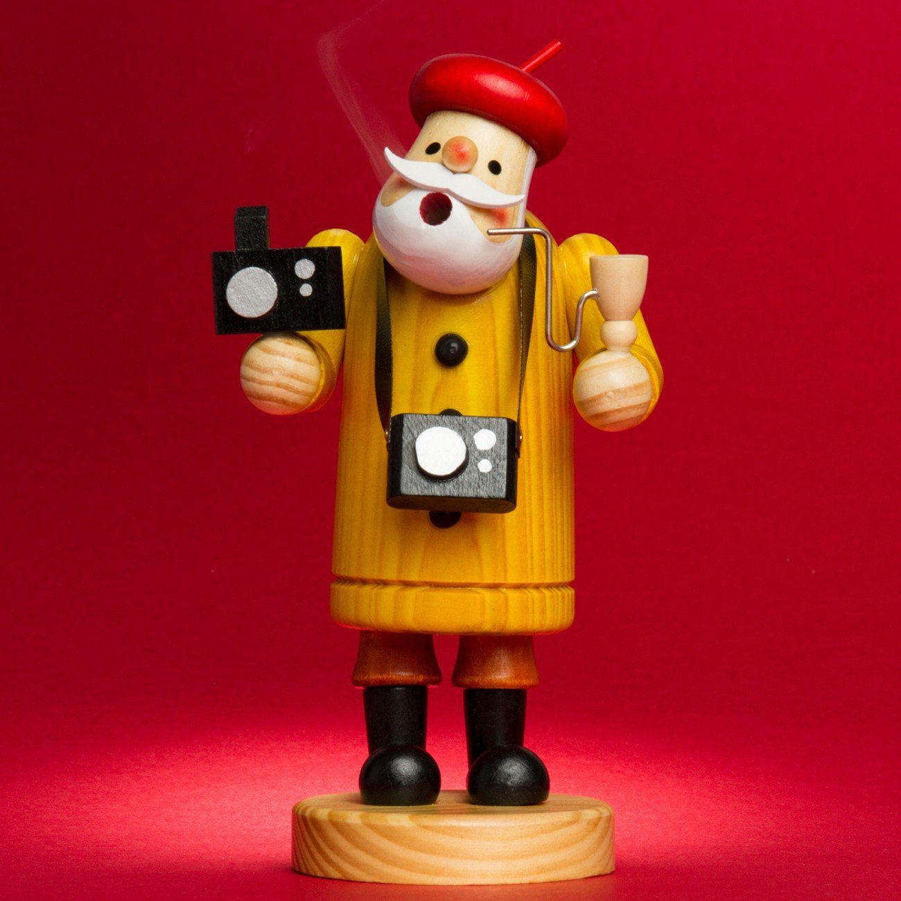 SIKORA Weihnachtsfigur RM-A Räuchermännchen aus Holz 3 Größen verschiedene günstig online kaufen