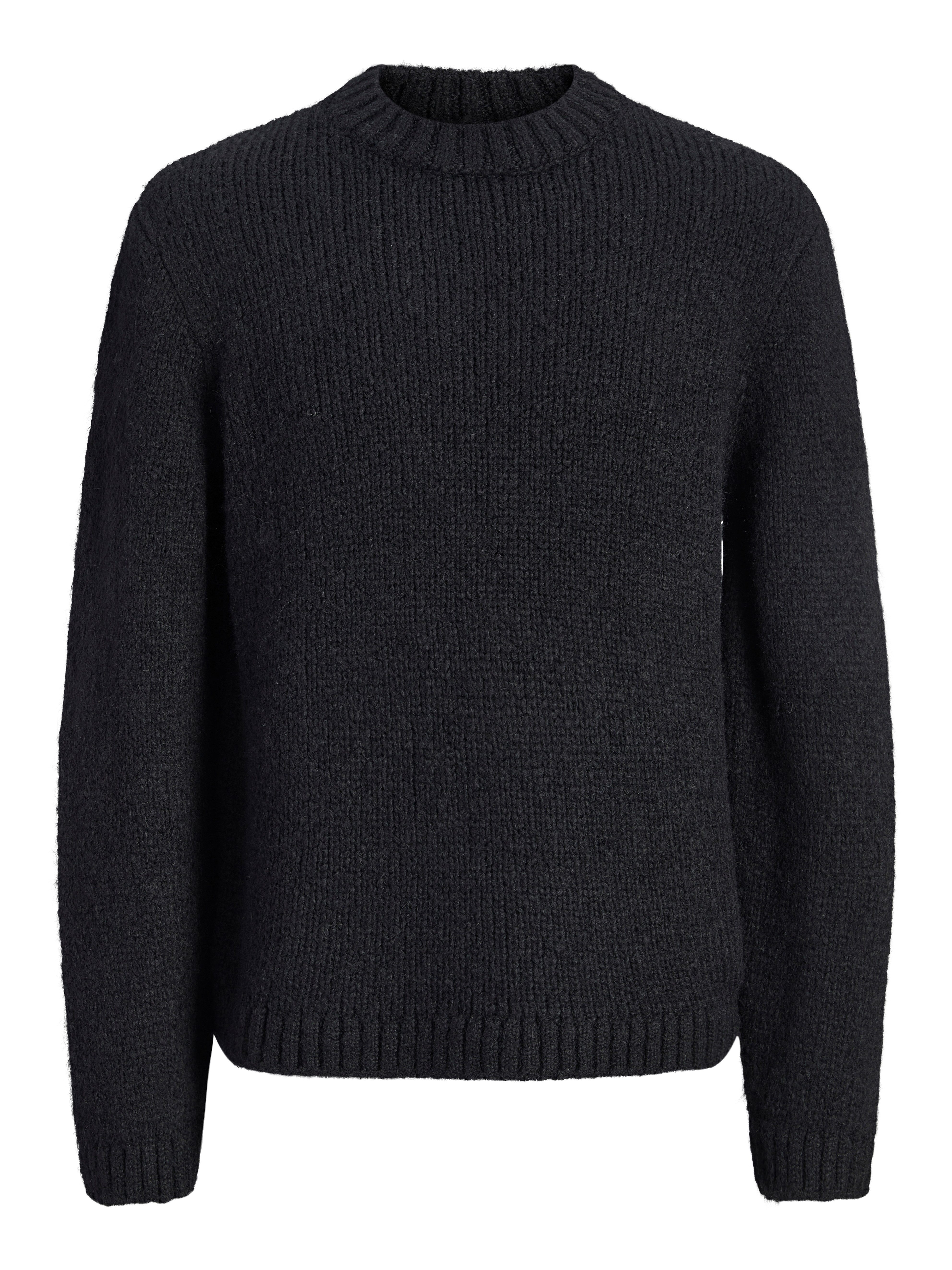 Jack & Jones Rundhalspullover JORSALAMANCO KNIT CREW NECK Materialmix, regular fit – Bild 2 von 3