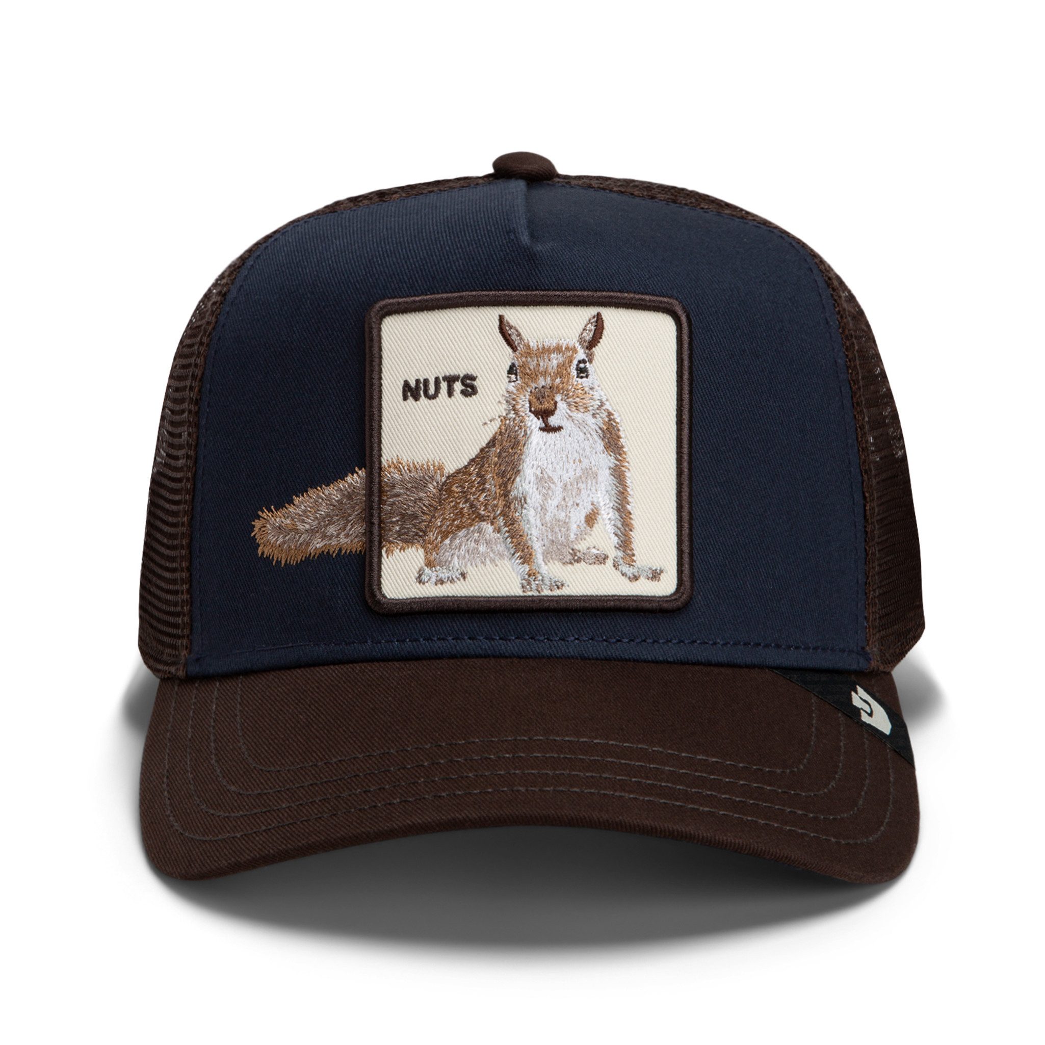 GOORIN Bros. Trucker Cap Goorin Bros. 5 Panel Baseball Cap Mesh Over the Line Squirrel Ground (Basecap, Basecap, Meshcap, Trucker Kappe)