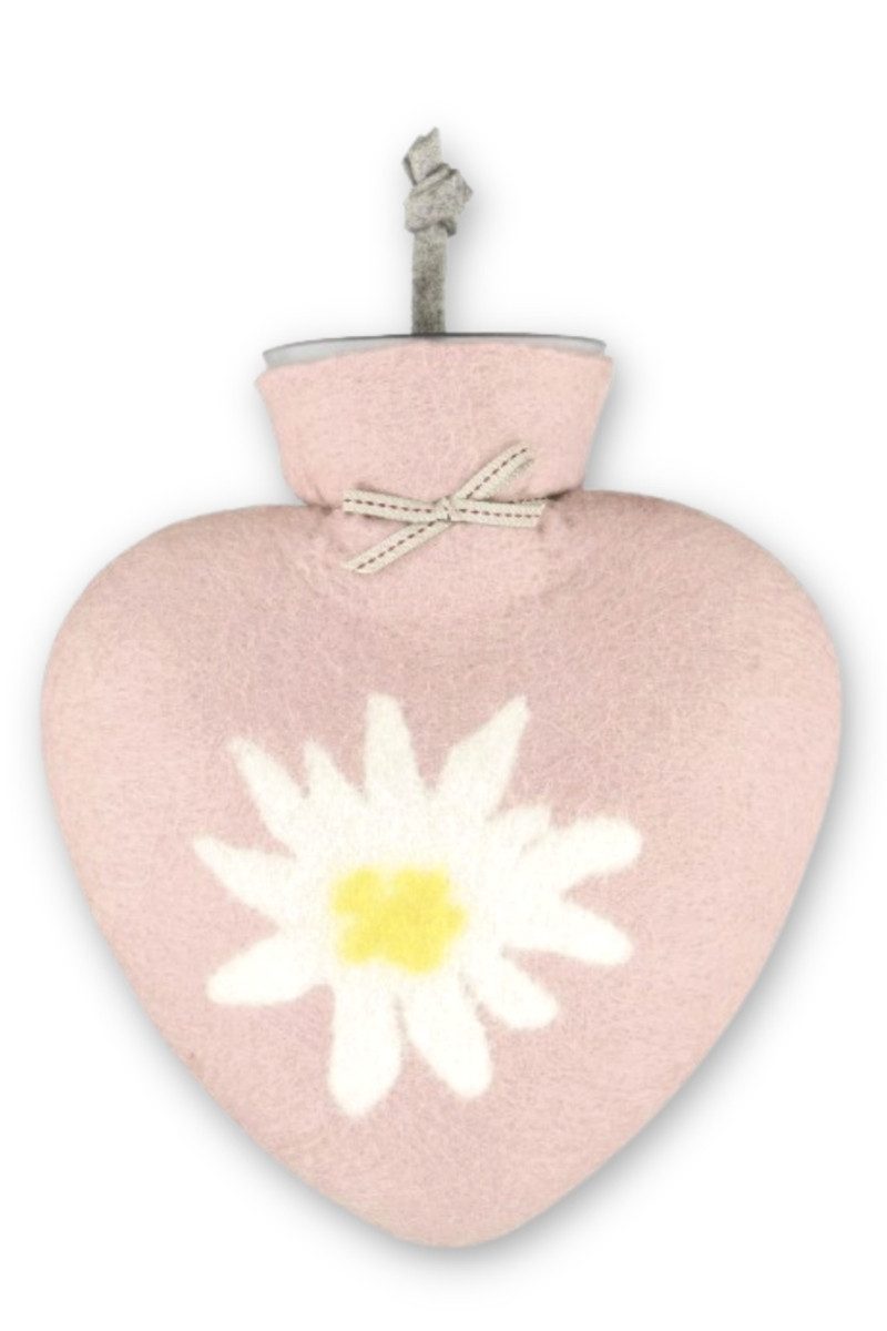 Dorothee Lehnen Wärmflasche Wärmflasche - EDELWEISS - dusty rose, fire green