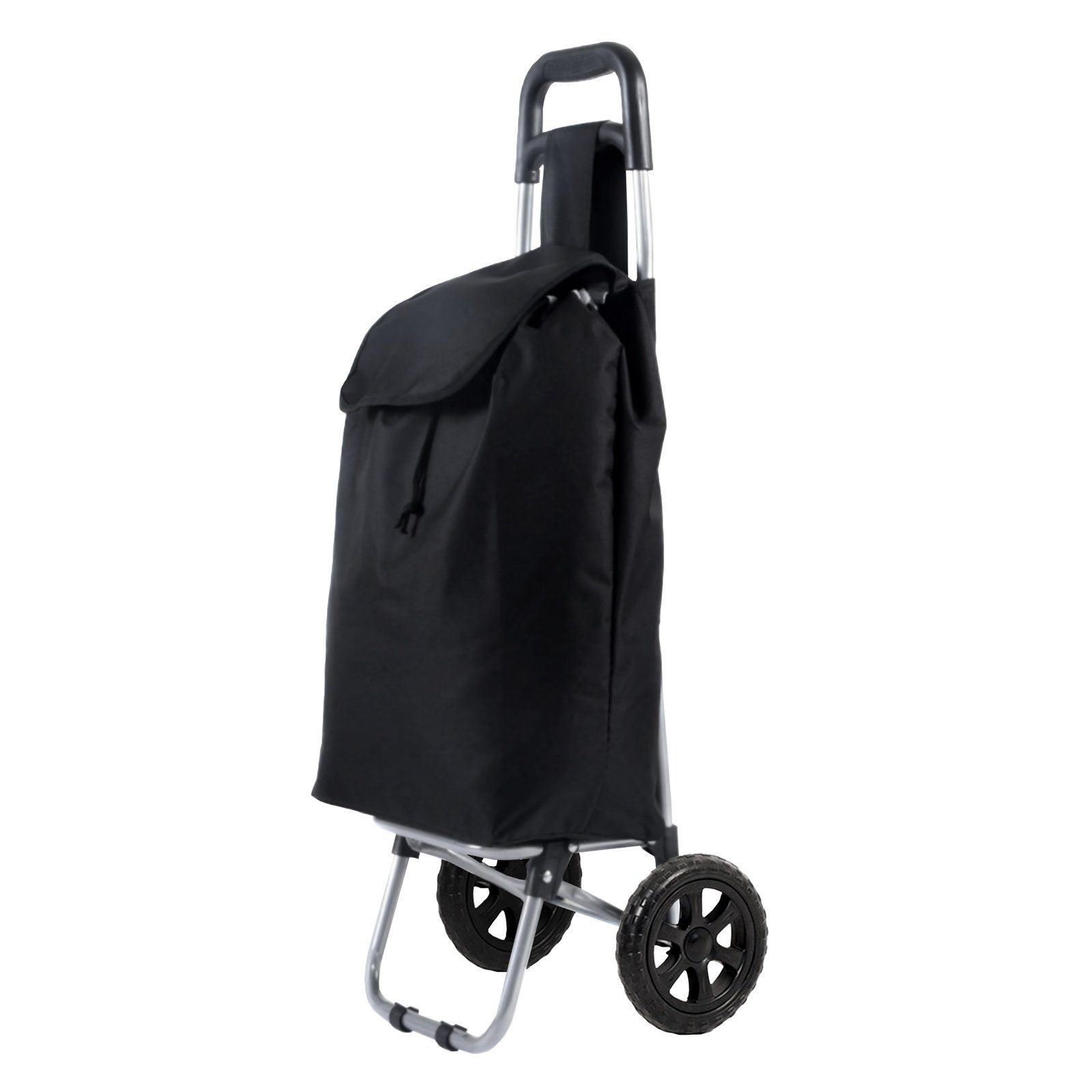 HAC24 Einkaufstrolley Faltbarer Einkaufs Trolley, Max. Tragkraft: 40 kg, Tasche abnehmbar