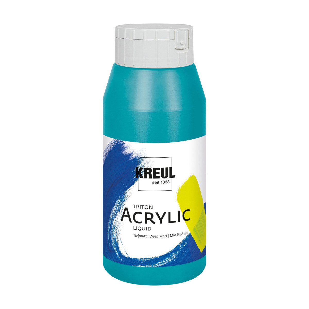 C. KREUL Acrylfarbe KREUL Triton Acrylic Liquid türkisblau 750ml