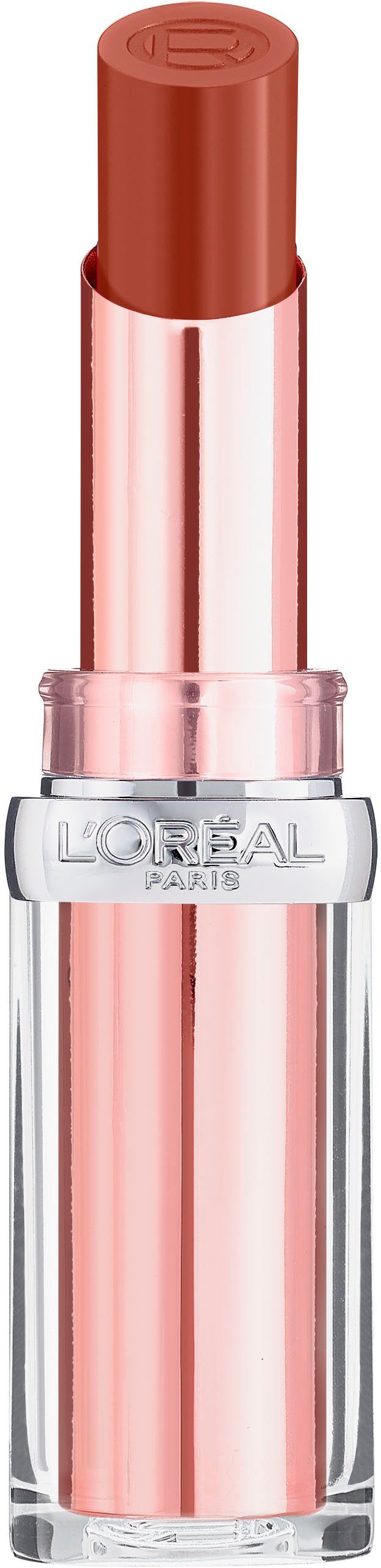 L'ORÉAL PARIS Lippenstift COLOR RICHE GLOW PARADIS, cremige Textur pflegt und sorgt für optisch aufgepolsterte Lippen