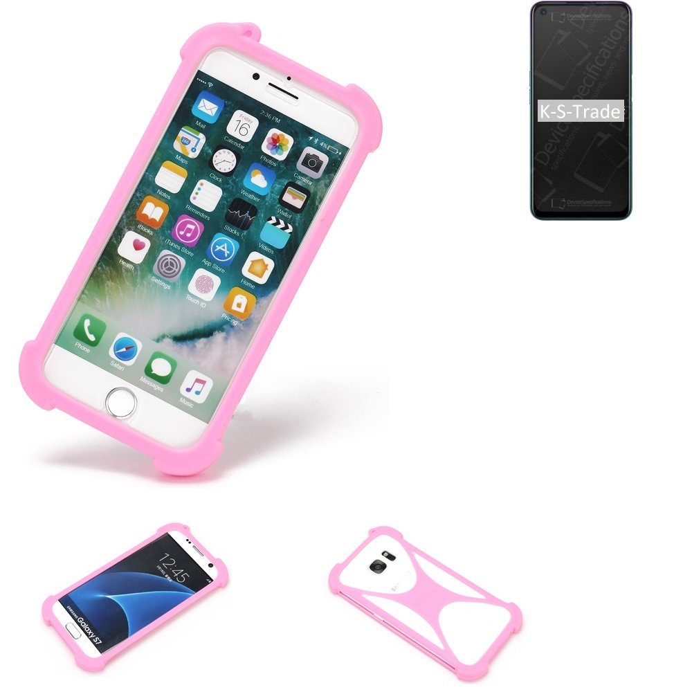 K-S-Trade Handyhülle für Oppo A72, Handy Hülle Schutz Hülle Bumper Silikon Schutz Hülle Cover Case