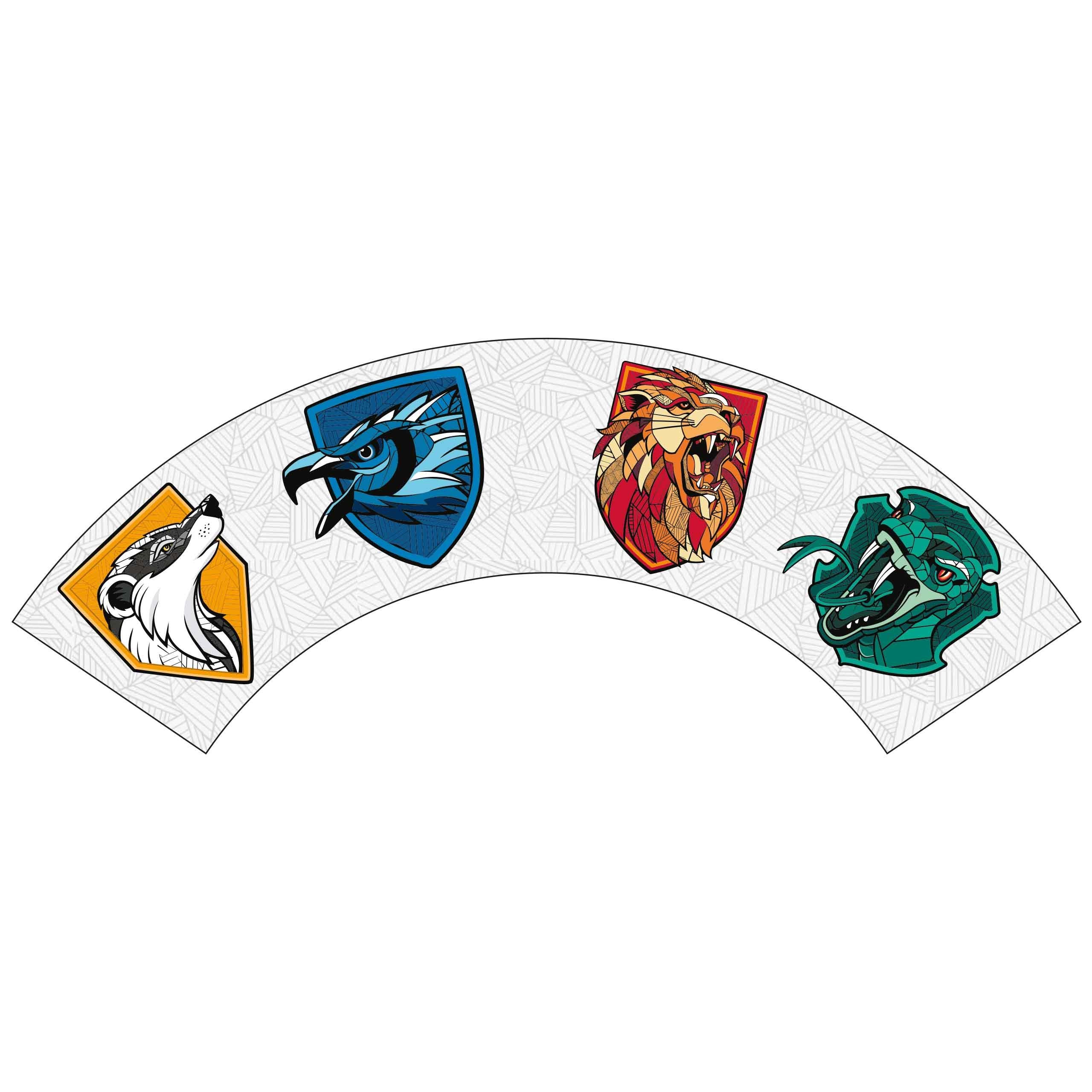ml, United Potter Porzellan Wappen - Harry aus Müslischale 500 4 Müslischale Porzellan Labels® Schüssel