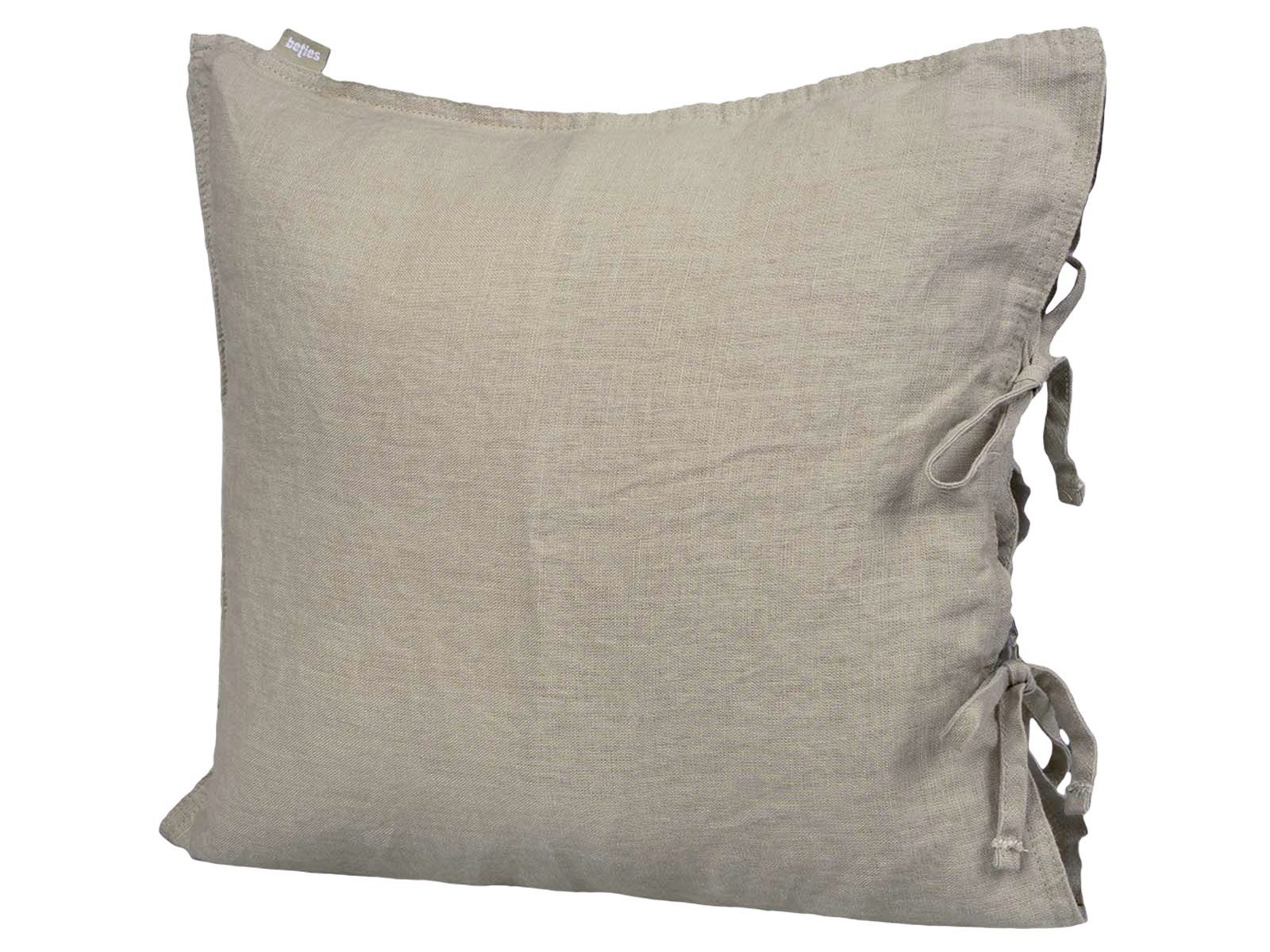 beties Подушкиbezug Leinen, (1 Stück), Leinen Подушкиhülle ca. 40x40 cm (leinen-taupe)