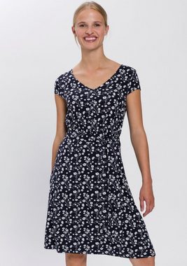 TOM TAILOR Jerseykleid mit Bindegürtel in der Taille