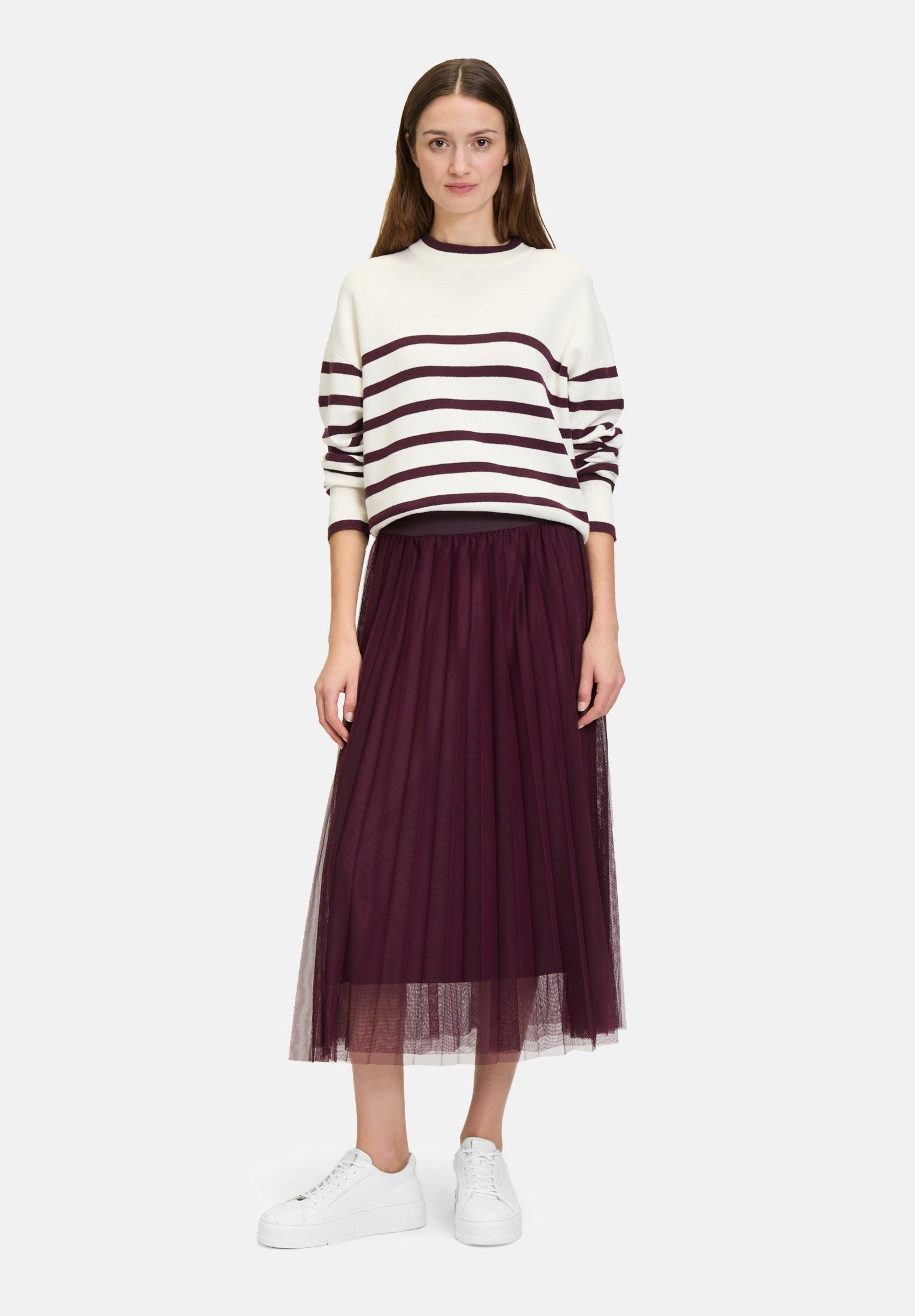 Betty&Co Midirock Damen mit Plissee Plissee