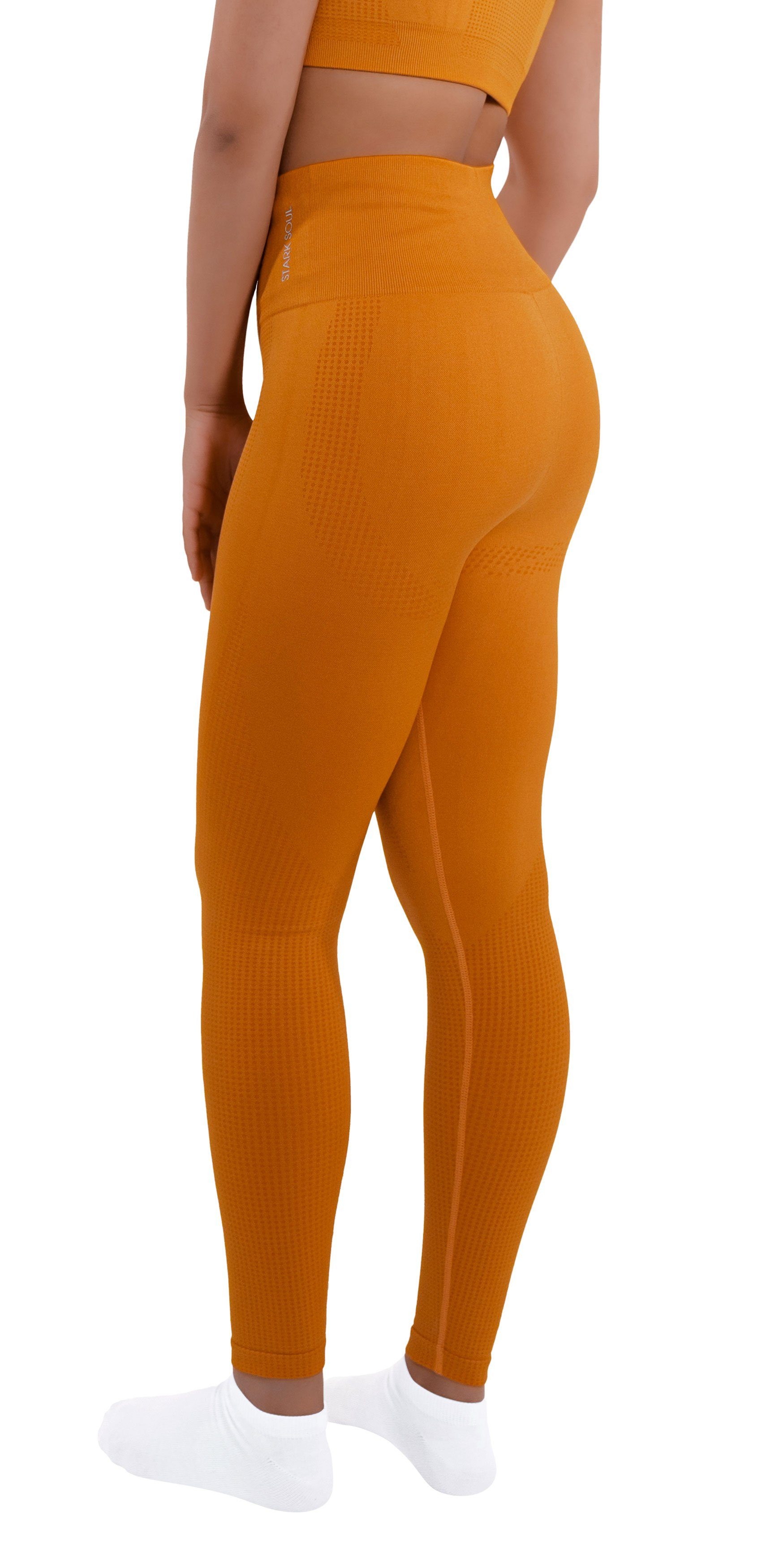 Stark Soul® Highwaist Leggings Sport Leggings "reflect" mit hohem breitem B günstig online kaufen