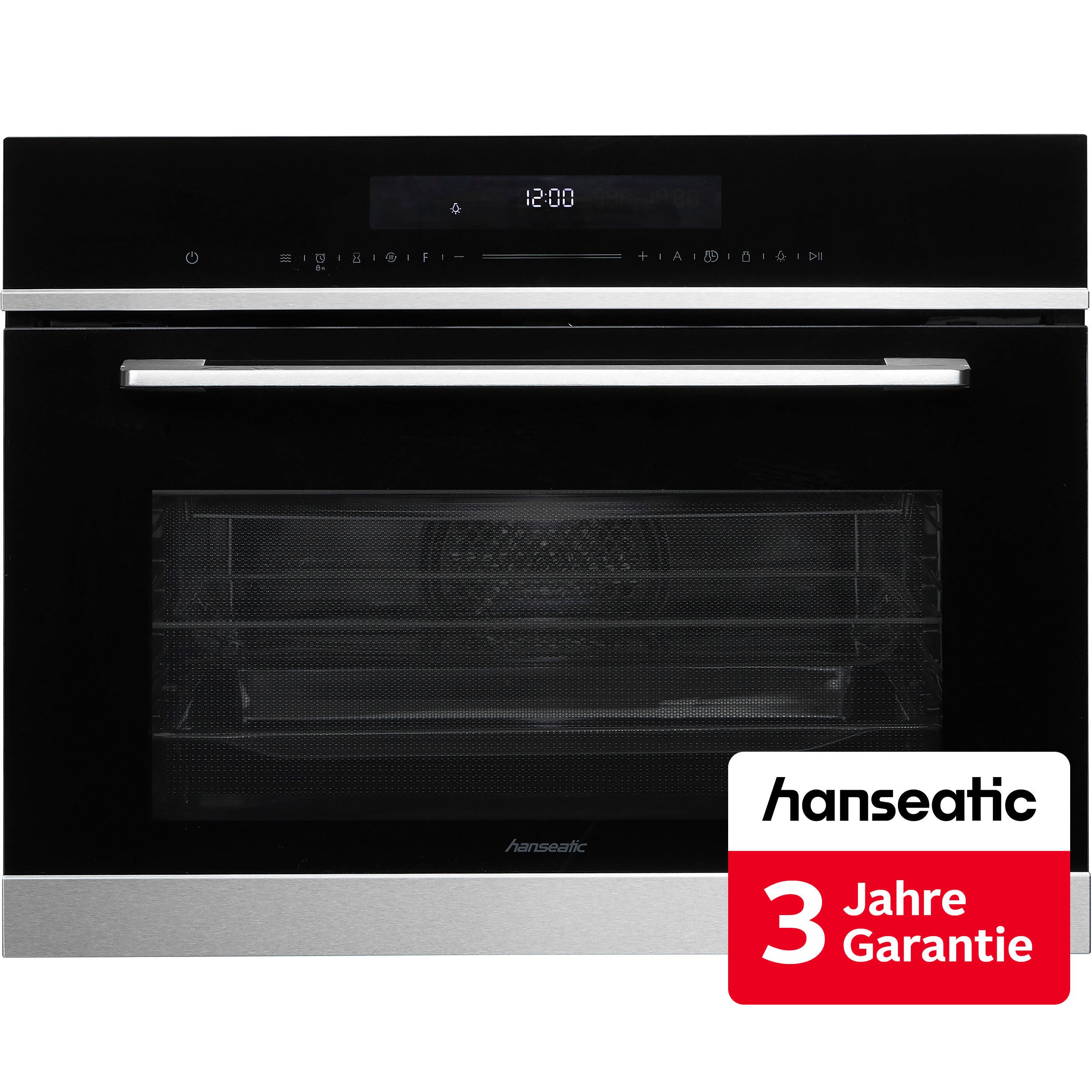 Hanseatic Einbau-Mikrowelle TV950E4AS-T00E00, Grill, Ober-/Unterhitze, Mikrowelle, Heißluft, Unterhitze, inkl. 3 Jahre Herstellergarantie