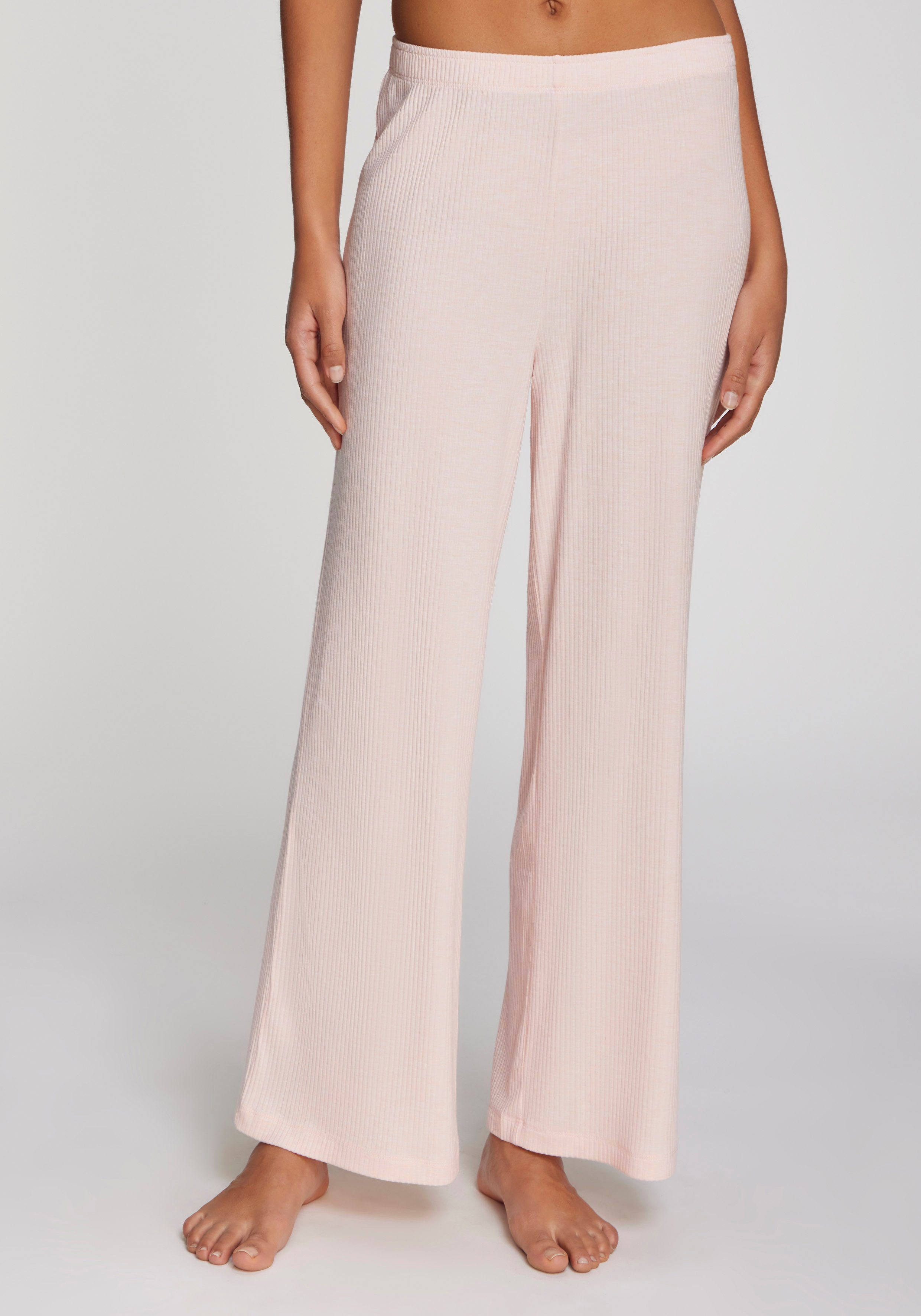 s.Oliver Pyjamahose aus weicher Rippqualität