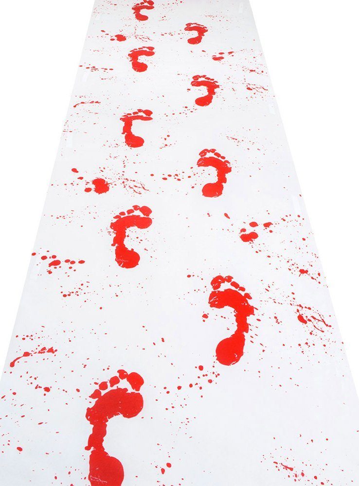 Boland Dekoobjekt Blutiger Teppich - Horror Halloween Deko, Horror Hallowee günstig online kaufen