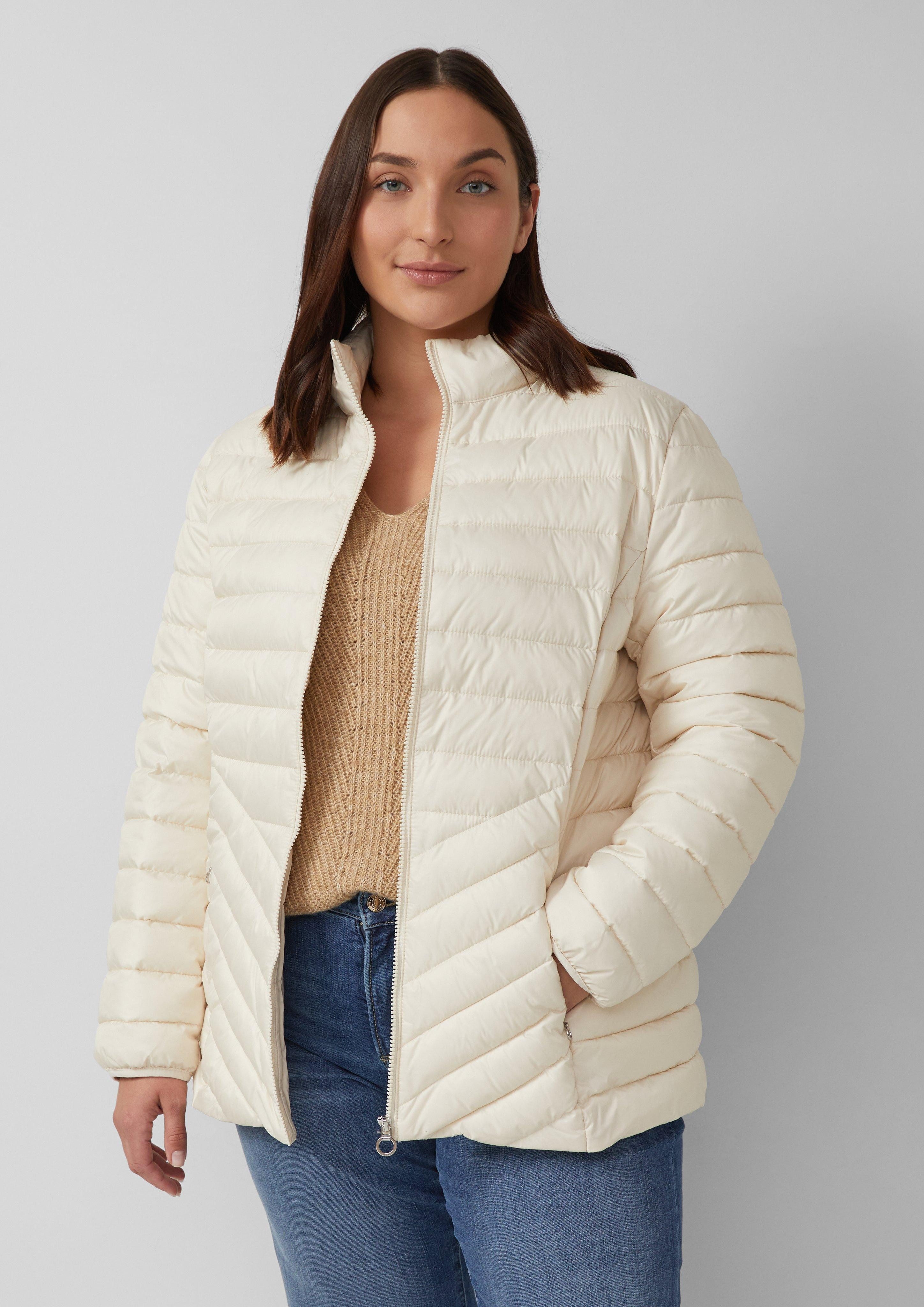 s.Oliver Outdoorjacke Leichte Steppjacke mit Stehkragen günstig online kaufen