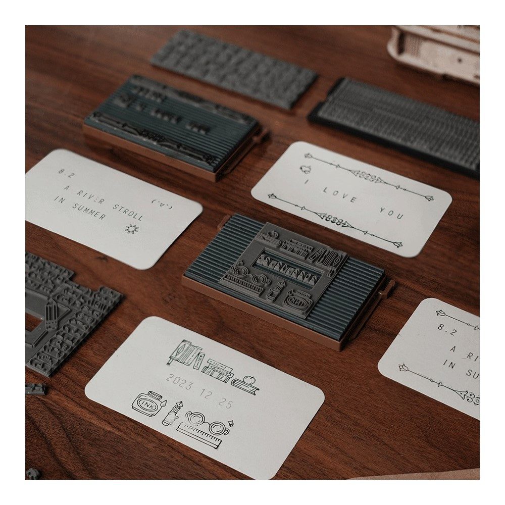 ROKR 3D-Puzzle Classic Printing Press / Druckerpresse, 303 Puzzleteile