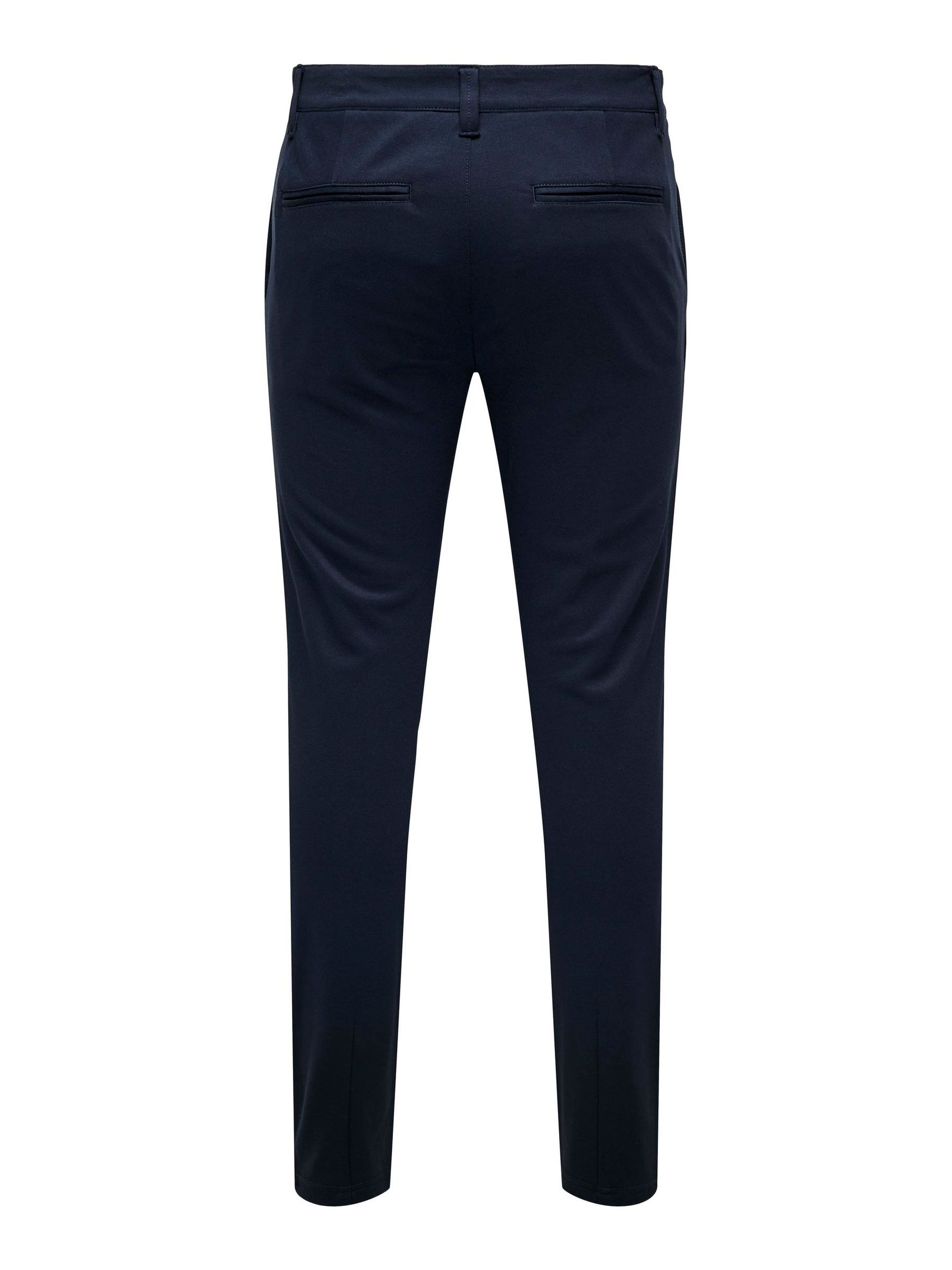 ONLY & SONS Chinohose Elegante Stoffhose Stretch Pants Business ONSTHOR für Herren Slim fit unifarben elastisch Reißverschluss elegant-Style