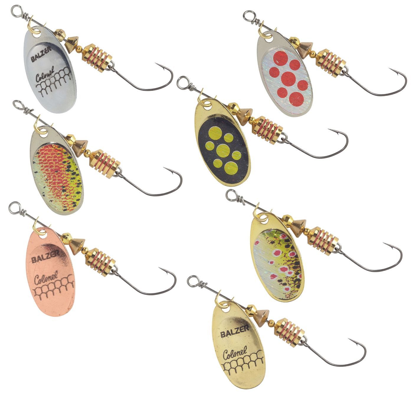 Balzer Kunstköder Balzer Colonel Z Spinner Einzelhaken - 1 Spinnköder