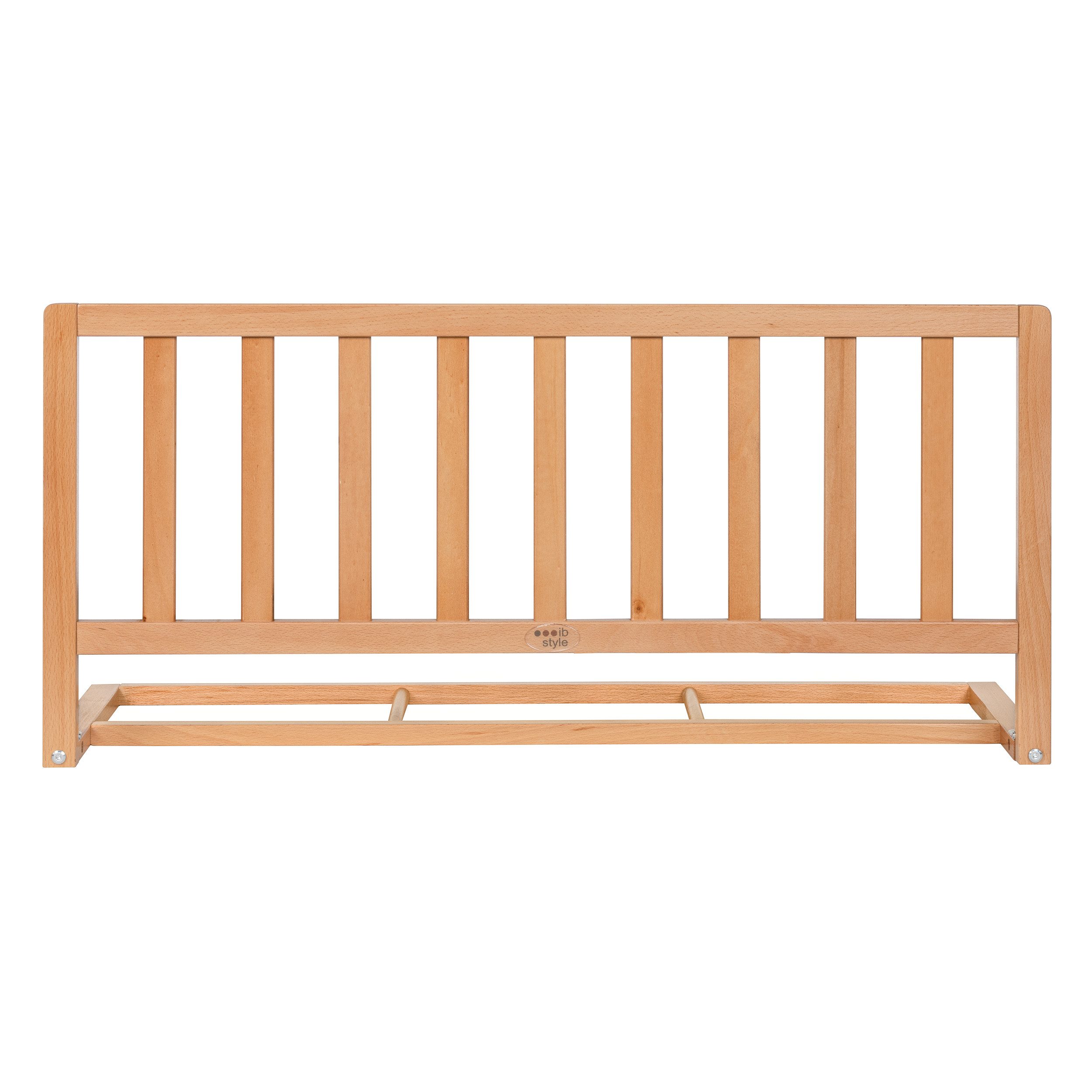 ib style Bettschutzgitter Bettgitter Tamo 90cm natur, Bettschutzgitter - Rausfallschutz - Holzgitter