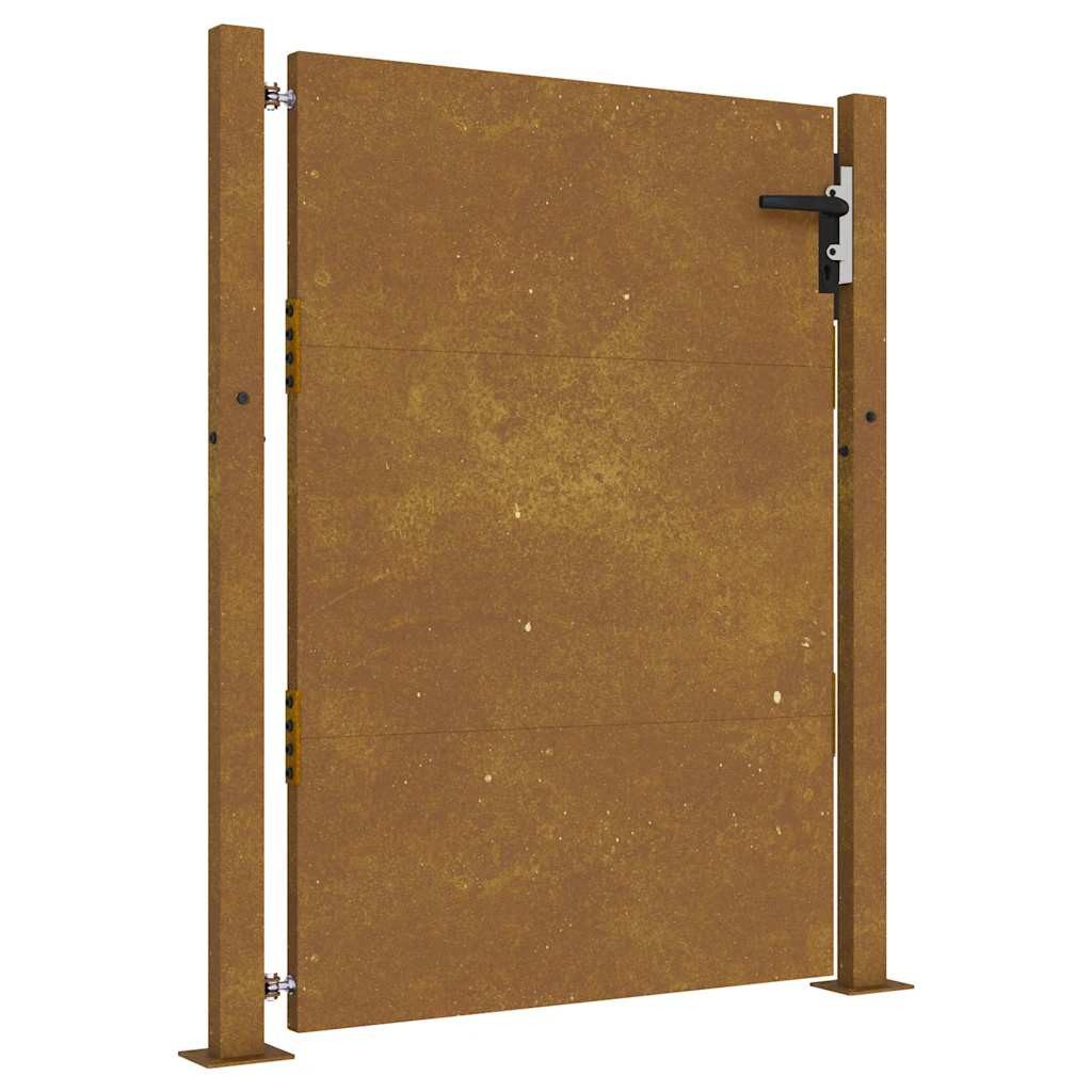 vidaXL Gartentor Gartentor 105x130 cm Cortenstahl günstig online kaufen