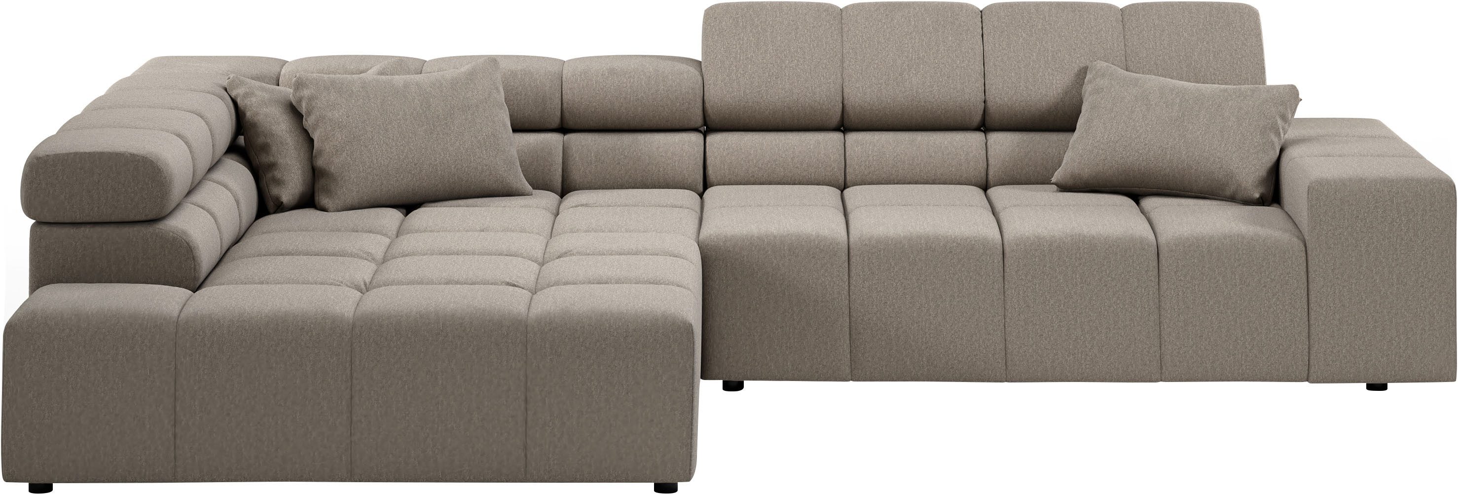 Home affaire Ecksofa Ancona incl. Kopfteilverstellung, OTTOs Choice, Breite günstig online kaufen