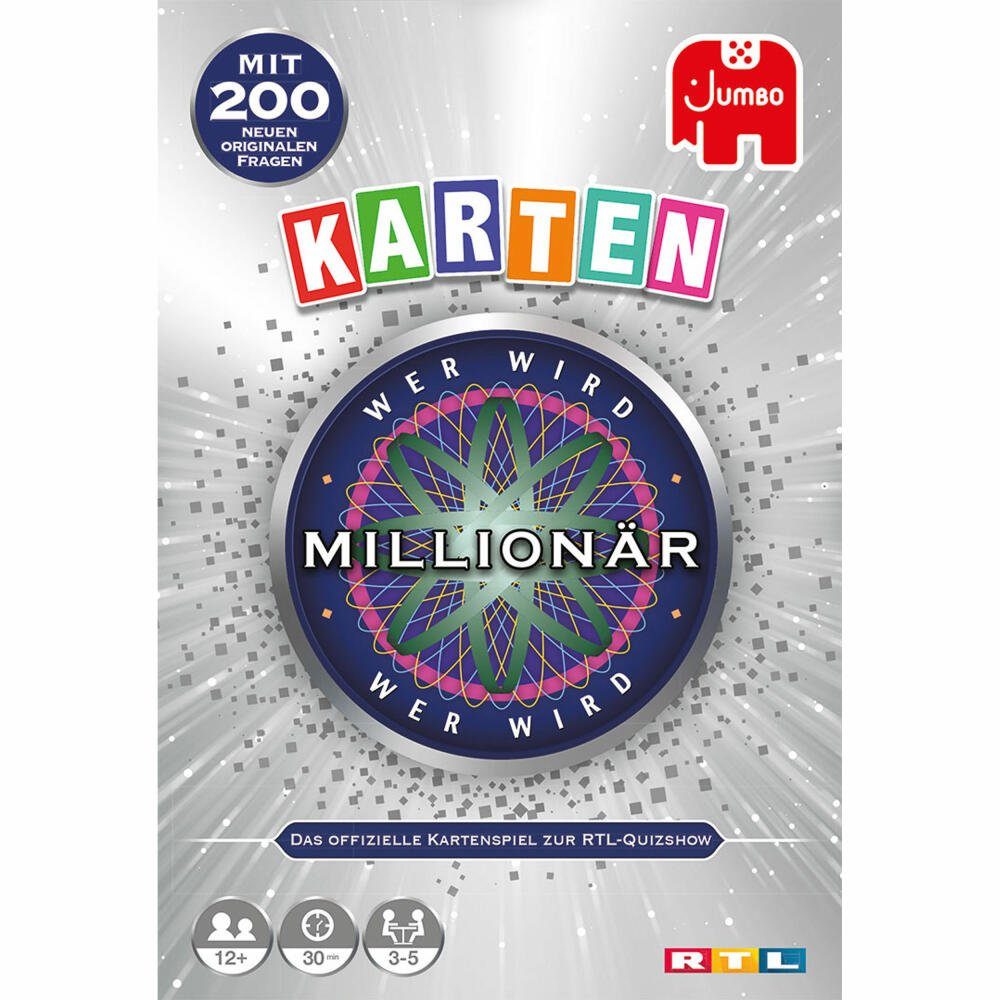 Jumbo Spiele Spiel, Wer wird Millionär? Kartenspiel