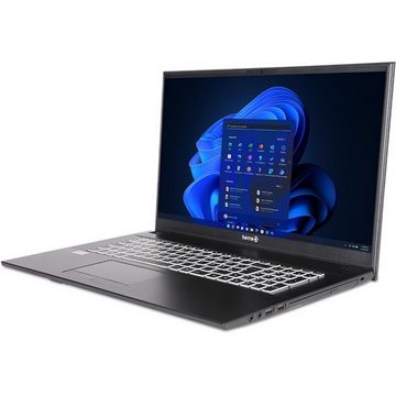 TERRA Mobile 1716U Notebook (43,90 cm/17.3 Zoll, Intel Intel Core i3-1215U, 500 GB SSD, Beleuchtete Tastatur & DVD-Brenner)