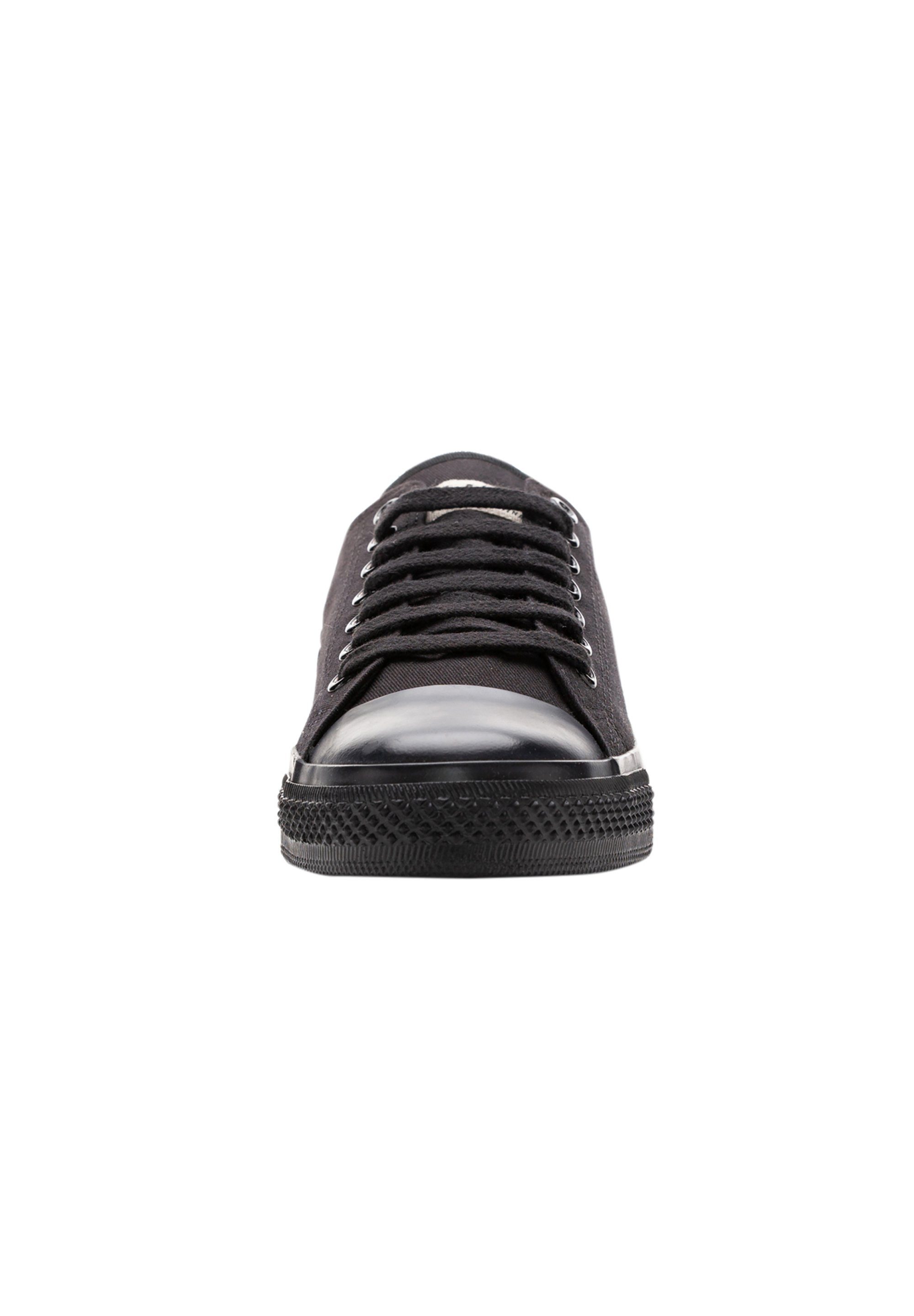 ETHLETIC Black Cap Sneaker jet Cut Lo jet - black Fairtrade black Produkt