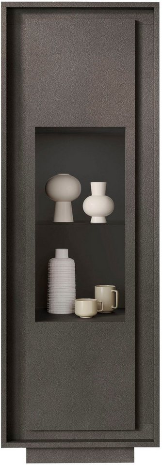 Home affaire Vitrine Sky, B/H 67/197 cm, Vitrinenschrank/Standvitrine/Glasvitrine, 1 Tür Softclosing, Korpus & Front 22 mm stark, …