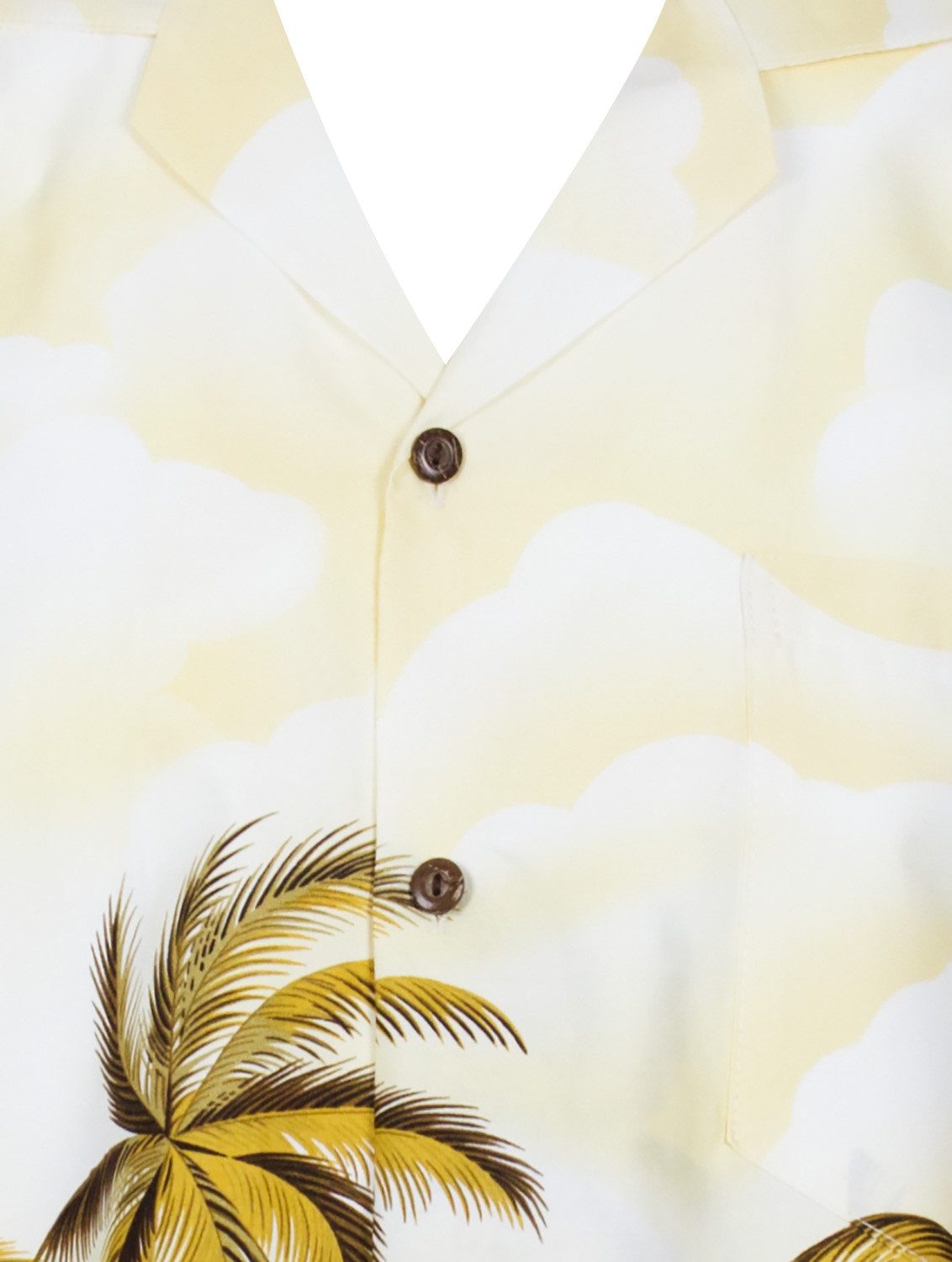 KY's Hawaiihemd Palmbeach Original Hawaiihemd mit 100% Kokosnuss-Knöpfen günstig online kaufen