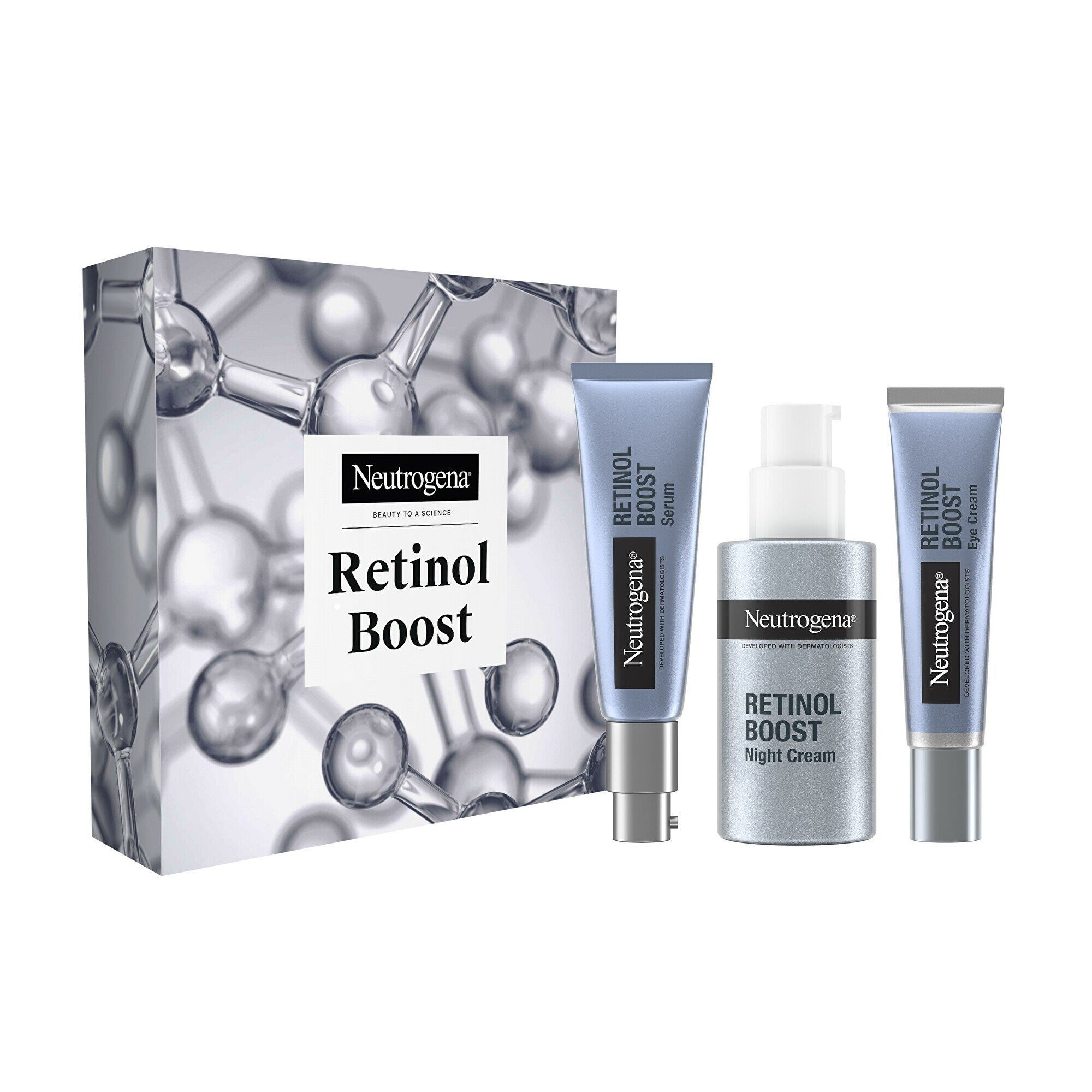 Neutrogena Gesichtspflege-Set Retinol Boost Skincare Geschenkset