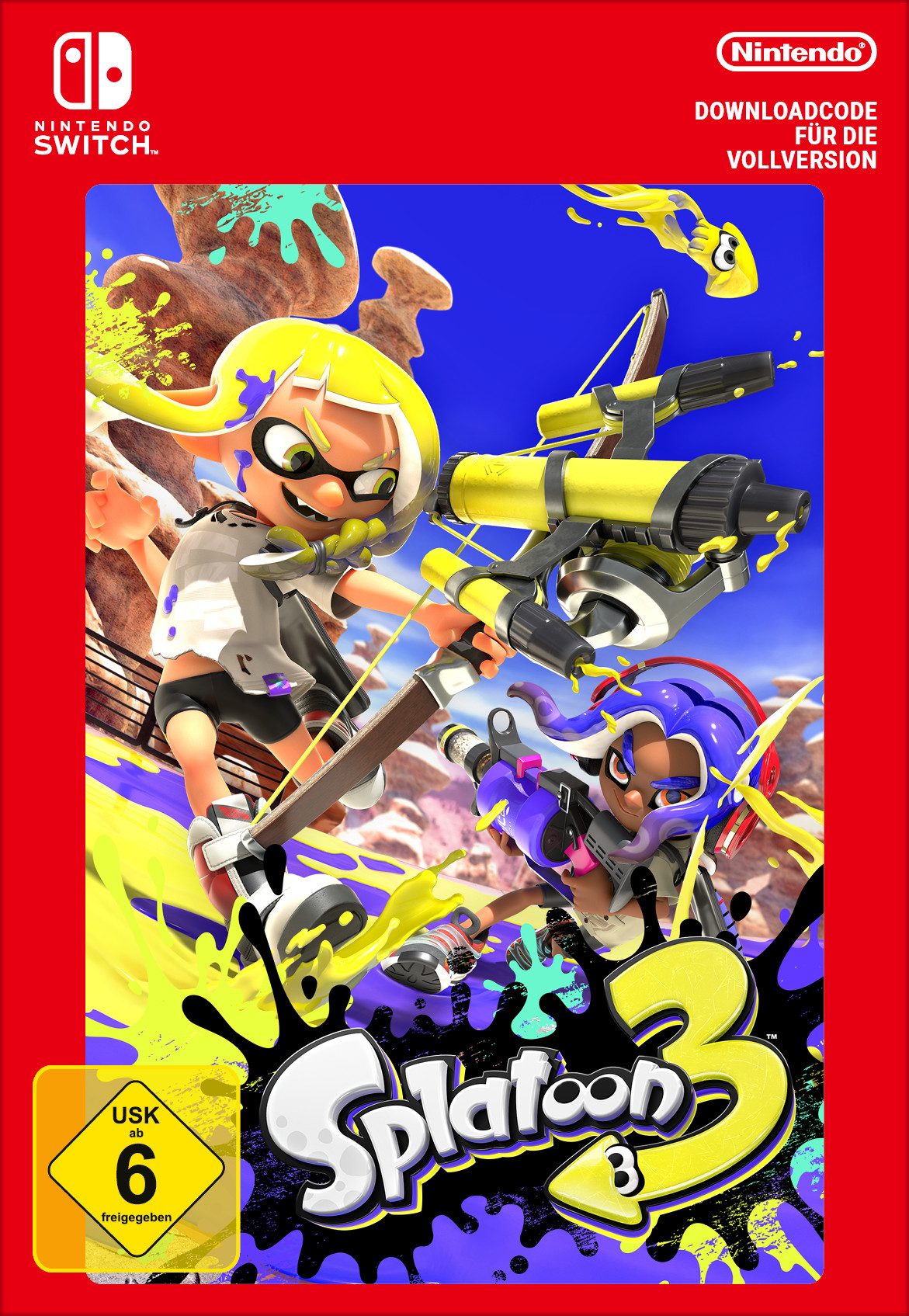 Splatoon 3 (Download-Code), Nintendo Switch