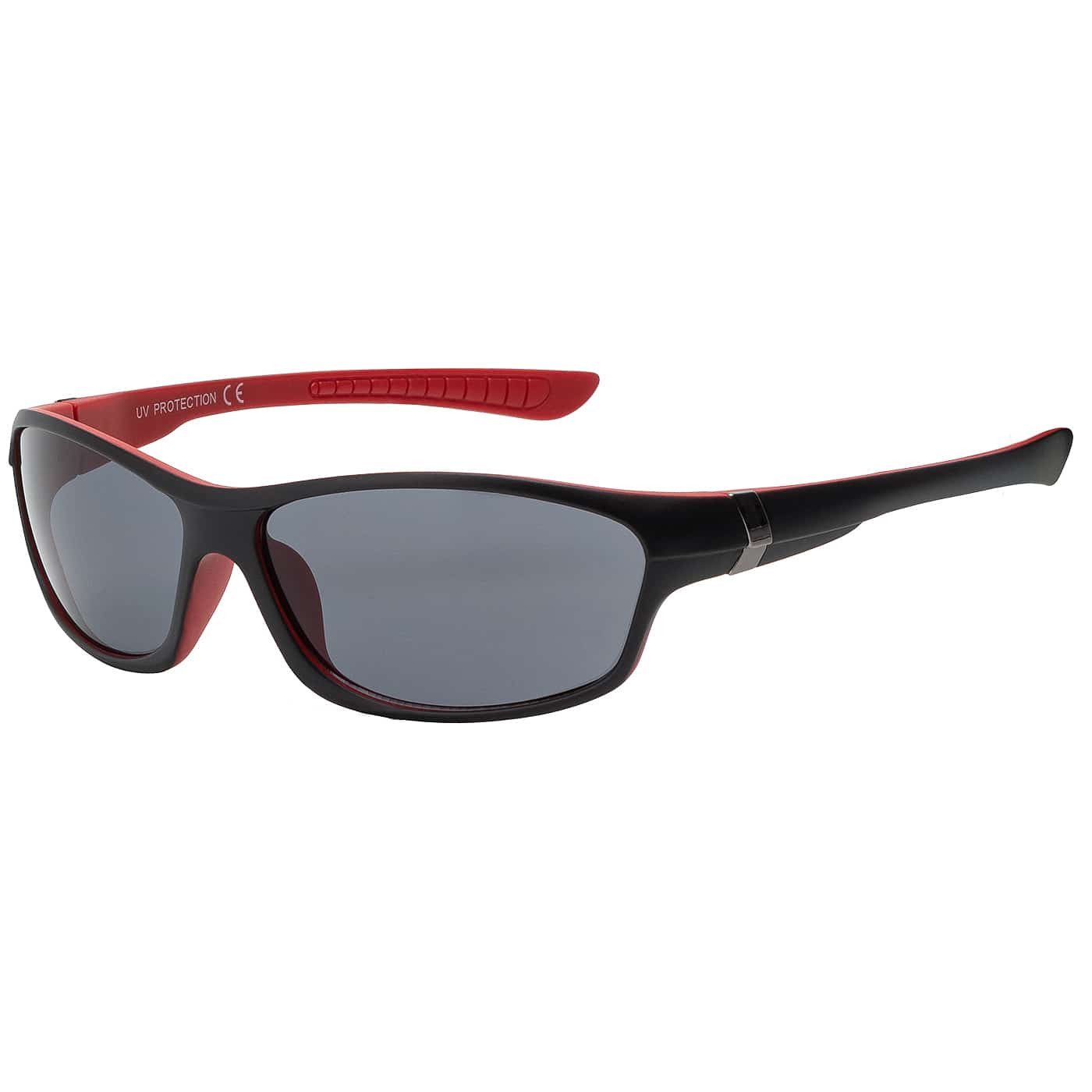 BEZLIT Eyewear Fahrradbrille Kinder Designer Sonnenbrille, (1-St), mit schwarzen Linsen
