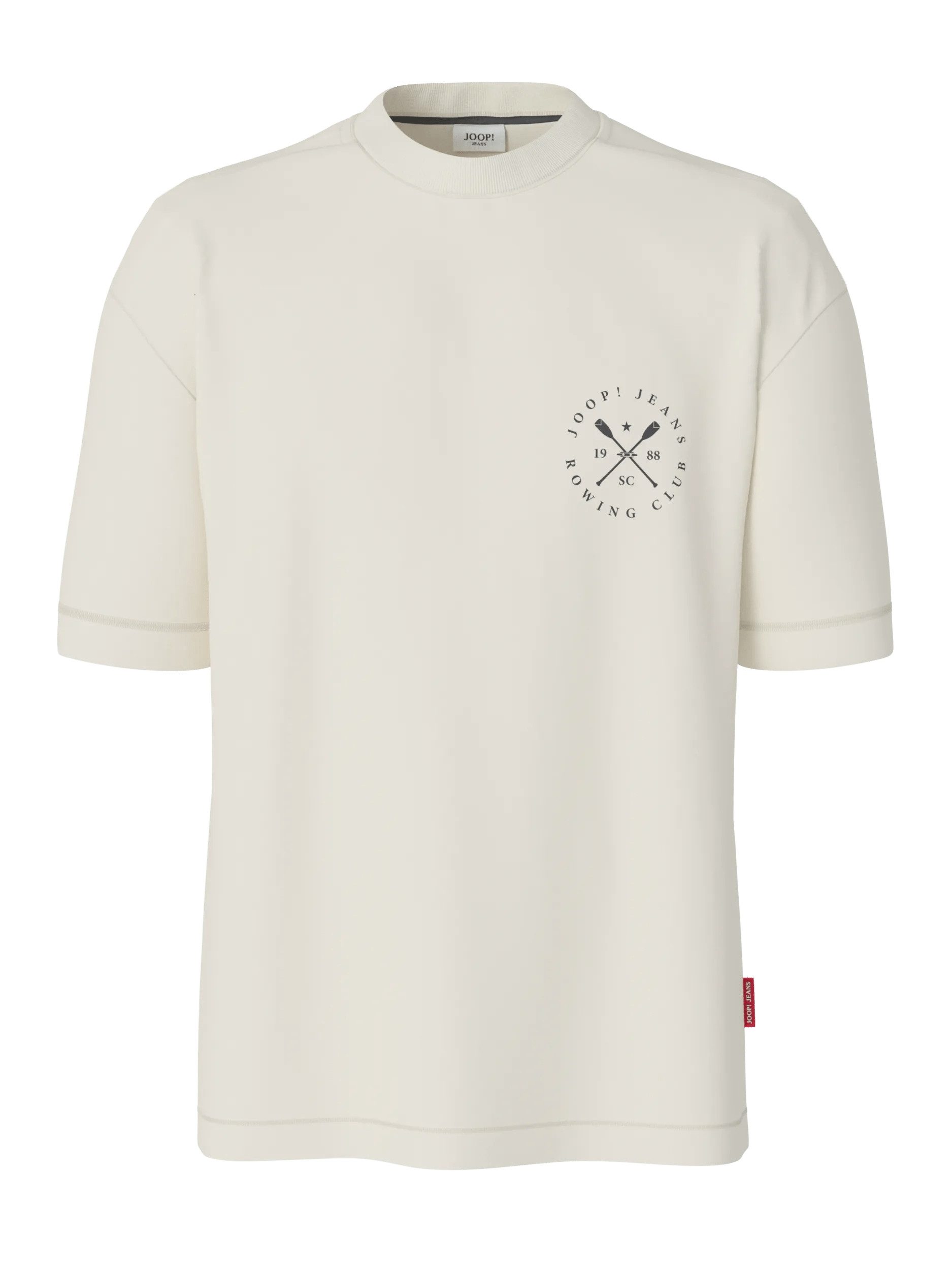 Joop Jeans T-Shirt Rovenor normale Passform, großer Rückenprint