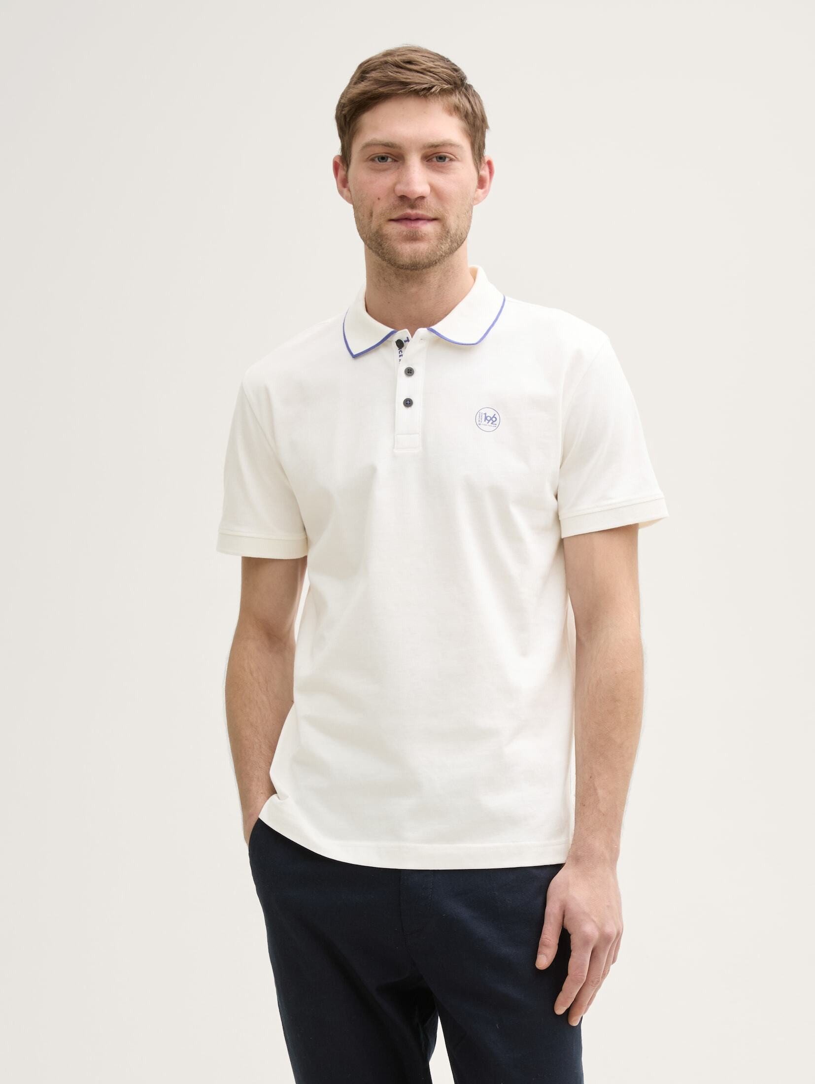 TOM TAILOR Poloshirt Piqué Poloshirt mit günstig online kaufen