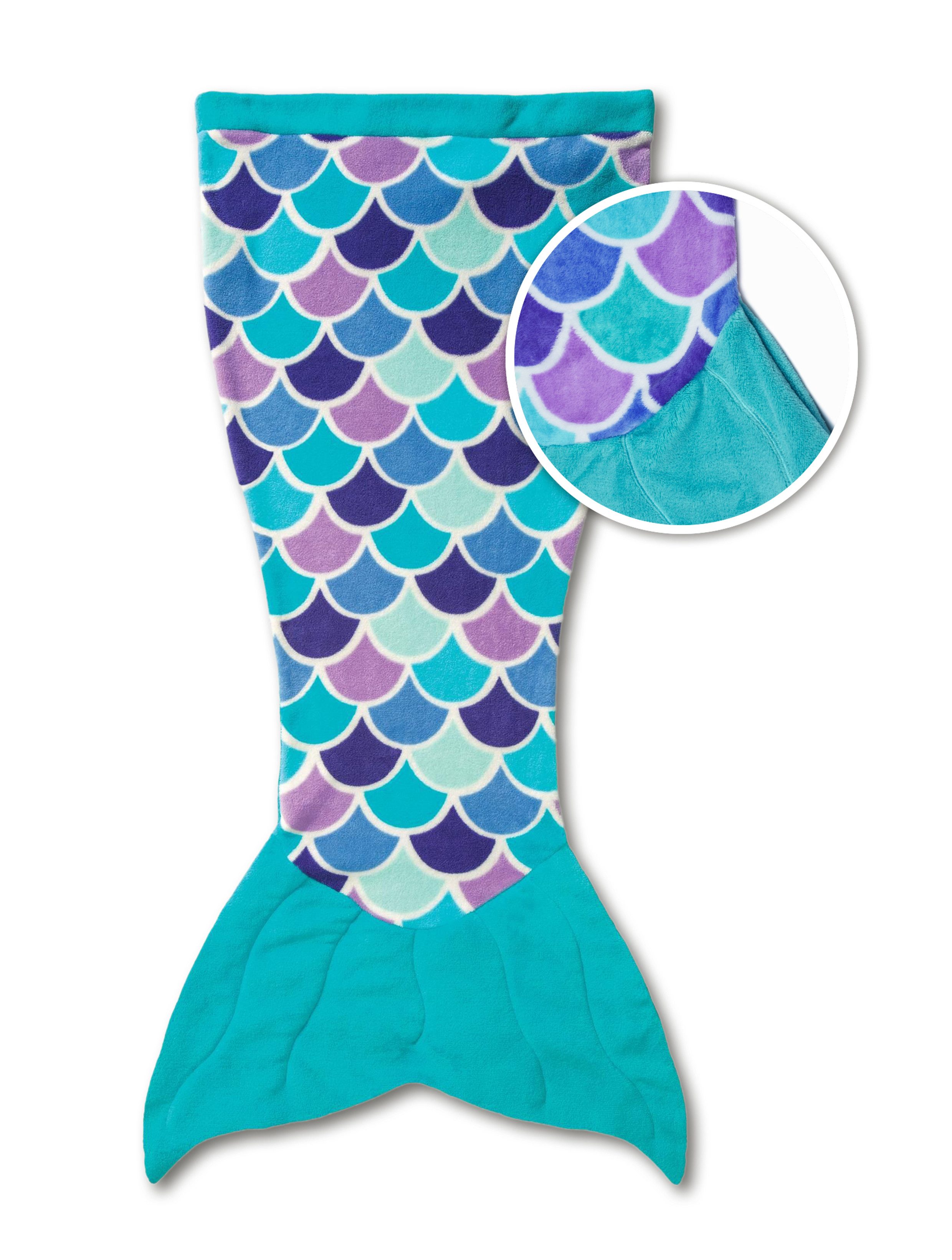 Kinderdecke Cuddle Tails Meerjungfrauendecke AQUA DREAM, Fin Fun, für Kinde günstig online kaufen