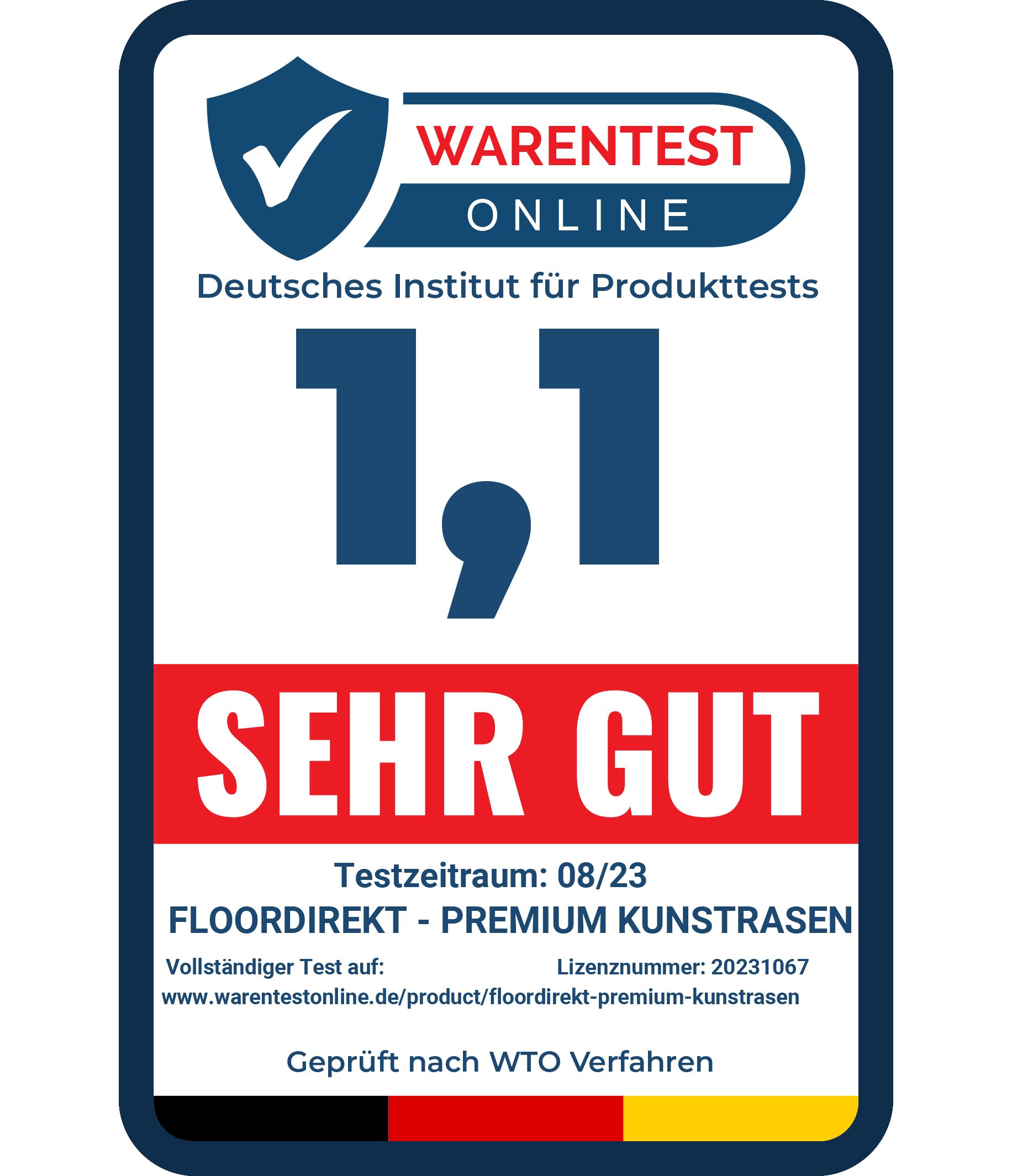 casa pura Kunstrasen Terraza, Rasenteppich erhältlich in vielen Größen, Rasen, Höhe: 18 mm, Belastbar