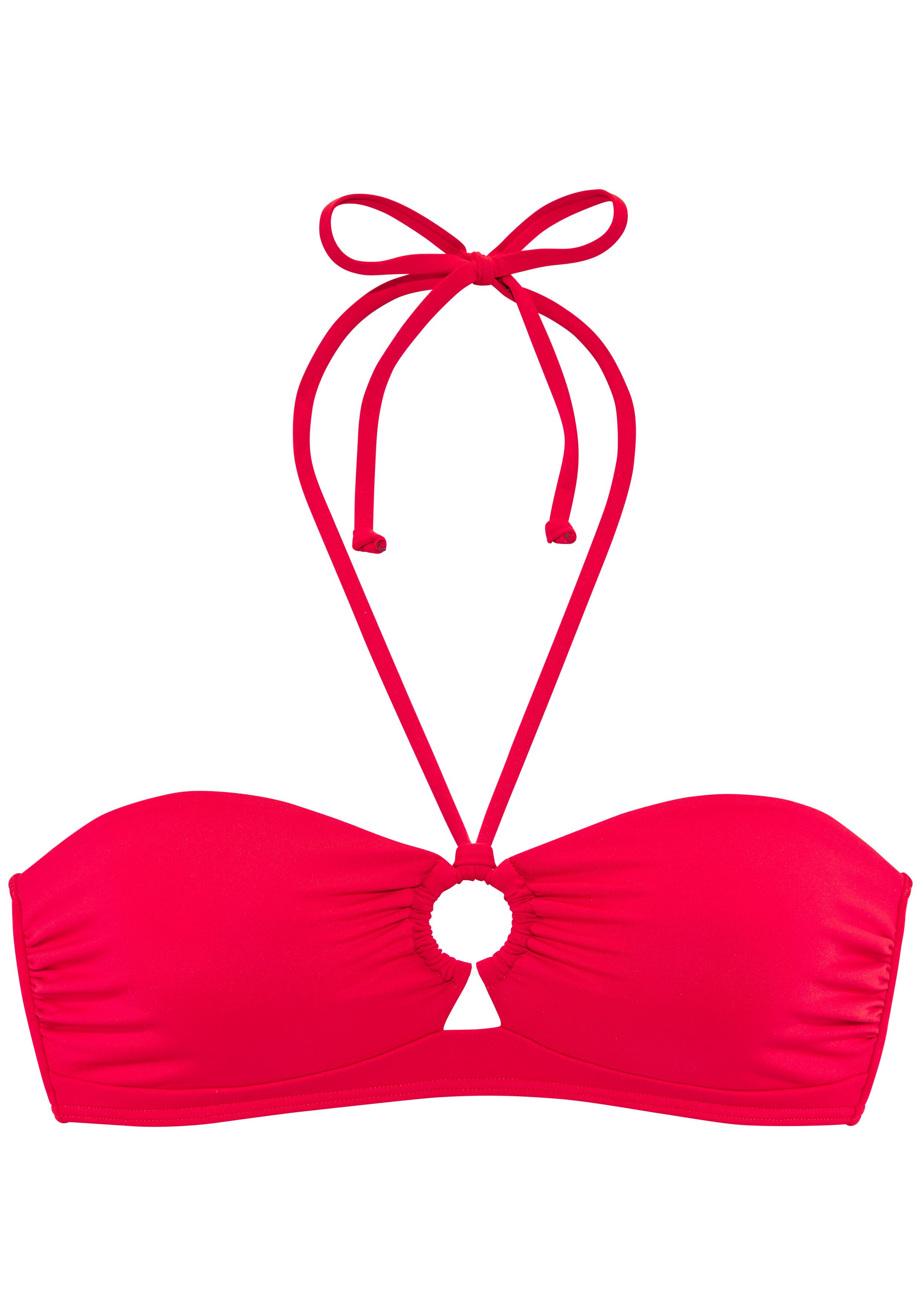 s.Oliver Bandeau-Bikini-Top Beverly, mit kontrastfarbigem Zierring. € 39,99