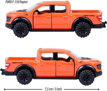majORETTE Spielzeug-Auto Spielzeugauto Premium Cars Ford F-150 Raptor orange 212053052Q39