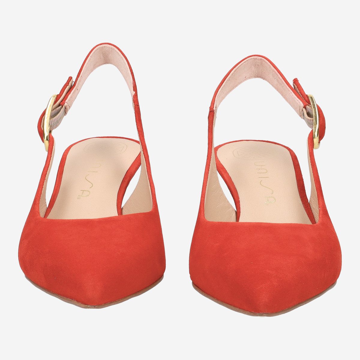 Unisa Unisa IBON_KS CLAVEL, Peeptoes & Slingpumps, Rot, Damen Peeptoepumps günstig online kaufen