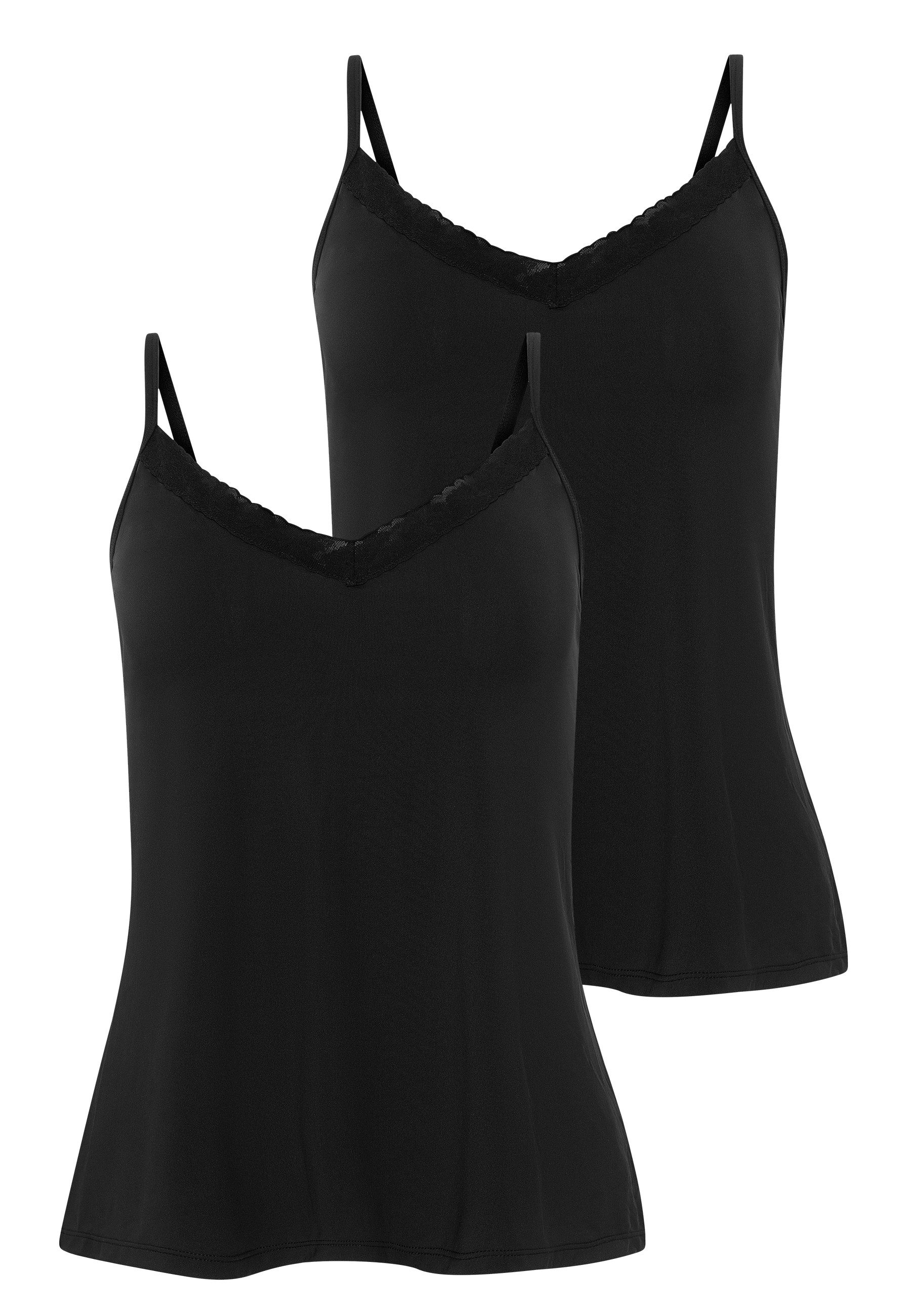 Jockey Unterhemd Soft Stretch Lace (2er Pack) in lockerer Passform günstig online kaufen