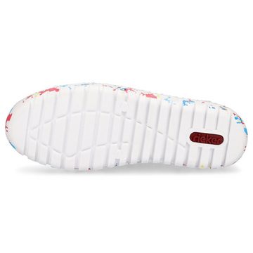 Rieker Rieker Damen Slipper weiß multi Slipper