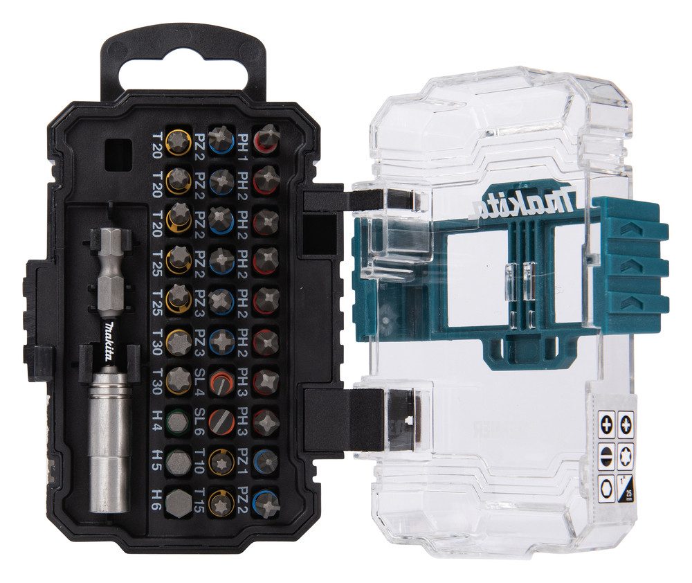 Makita Bit-Set »Impact Premier Torsion, E-13552«, 31-tlg., inkl. Aufbewahrungskoffer