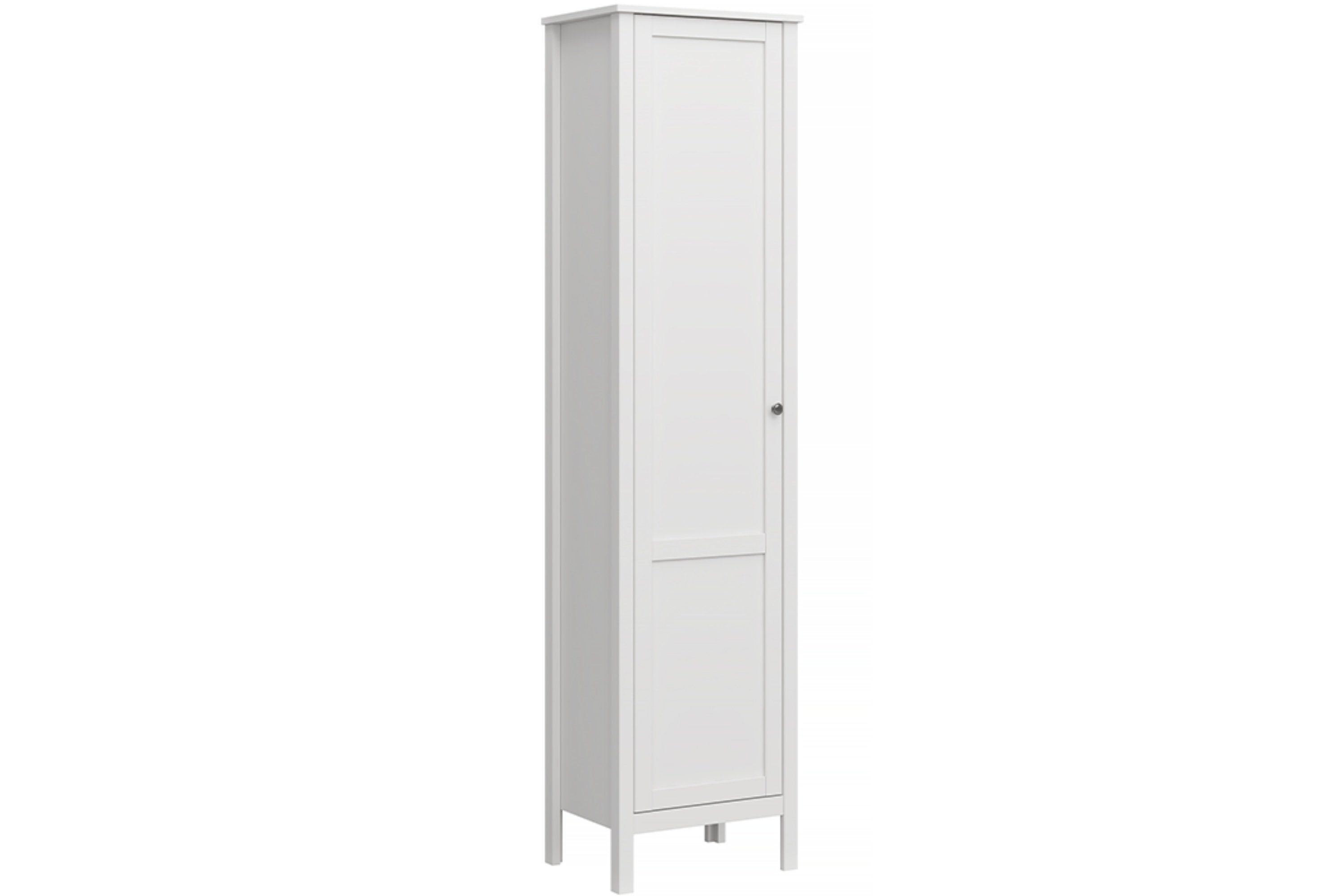 KONSIMO® Standregal FARGE abschließbares Hochregal, mit Türen, ABS-Kanten, zeitloses Design